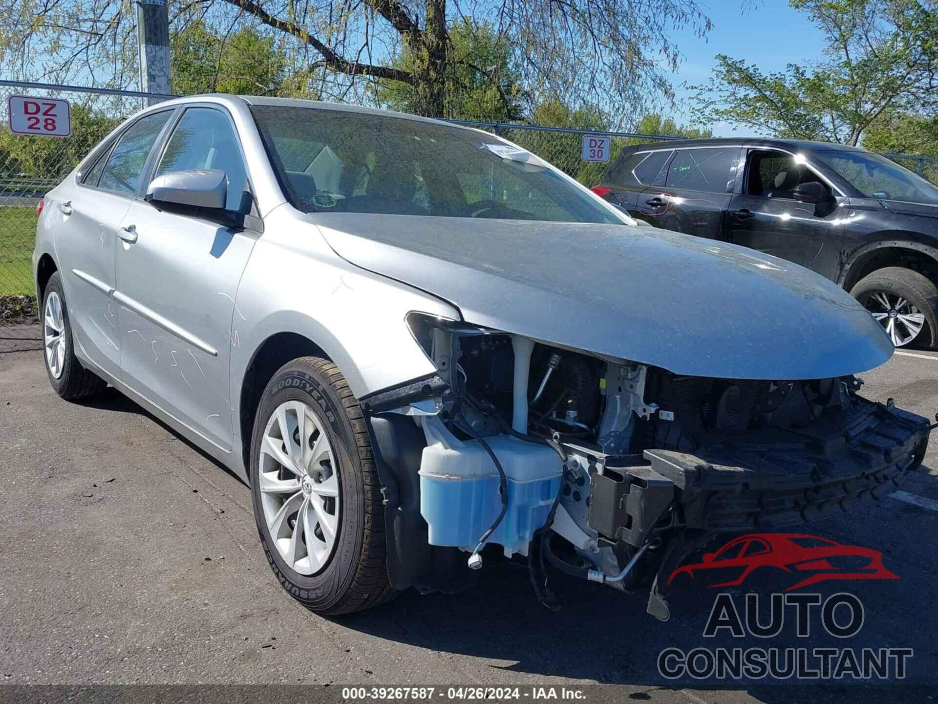 TOYOTA CAMRY 2016 - 4T4BF1FK4GR566754
