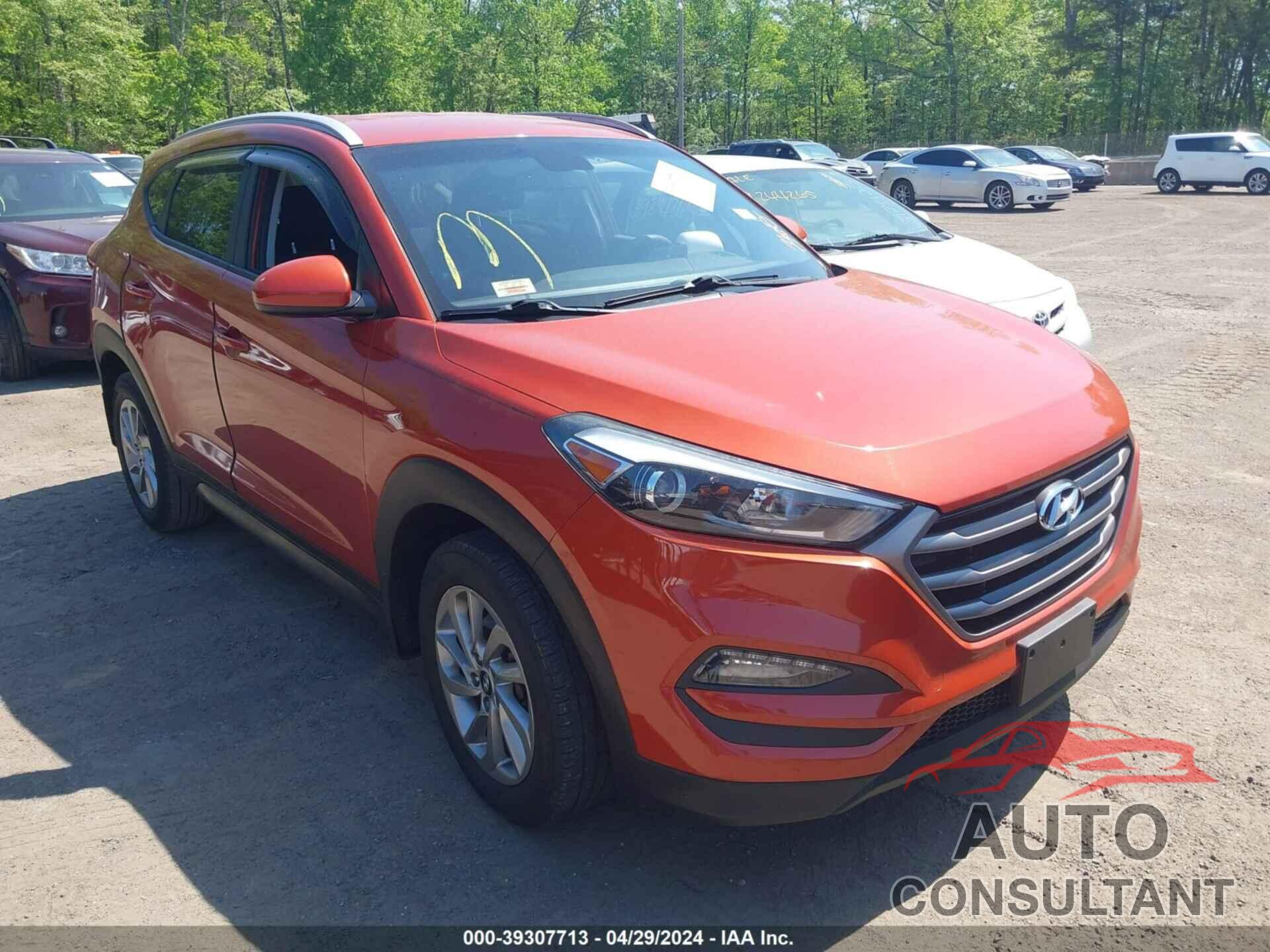 HYUNDAI TUCSON 2016 - KM8J3CA47GU210186