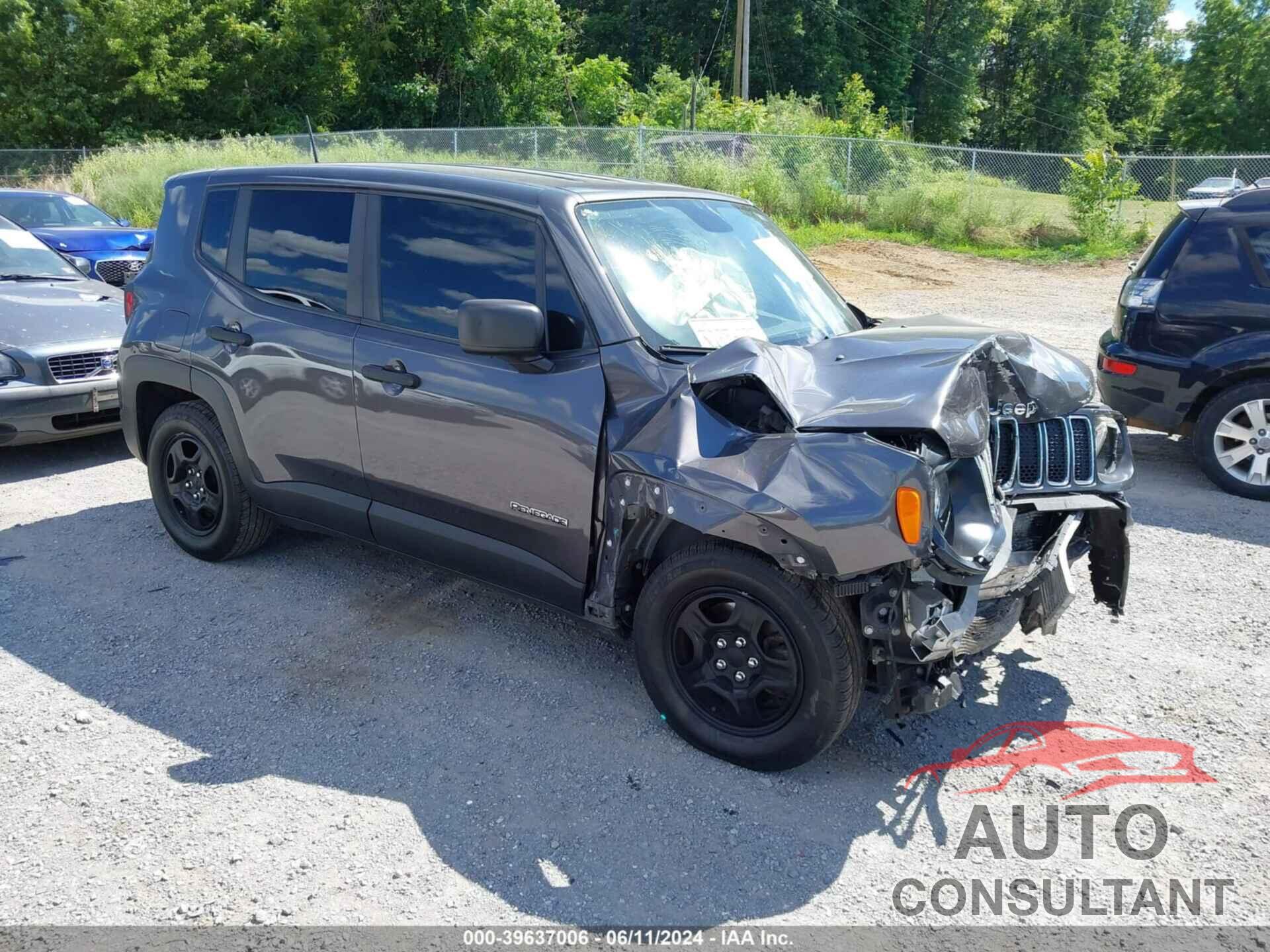 JEEP RENEGADE 2019 - ZACNJAAB6KPK13408