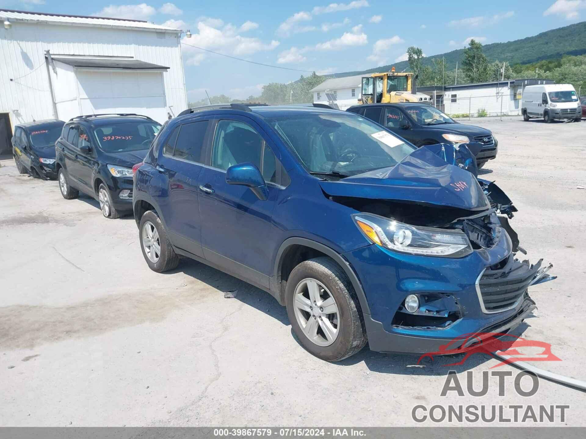 CHEVROLET TRAX 2019 - 3GNCJPSB6KL242919