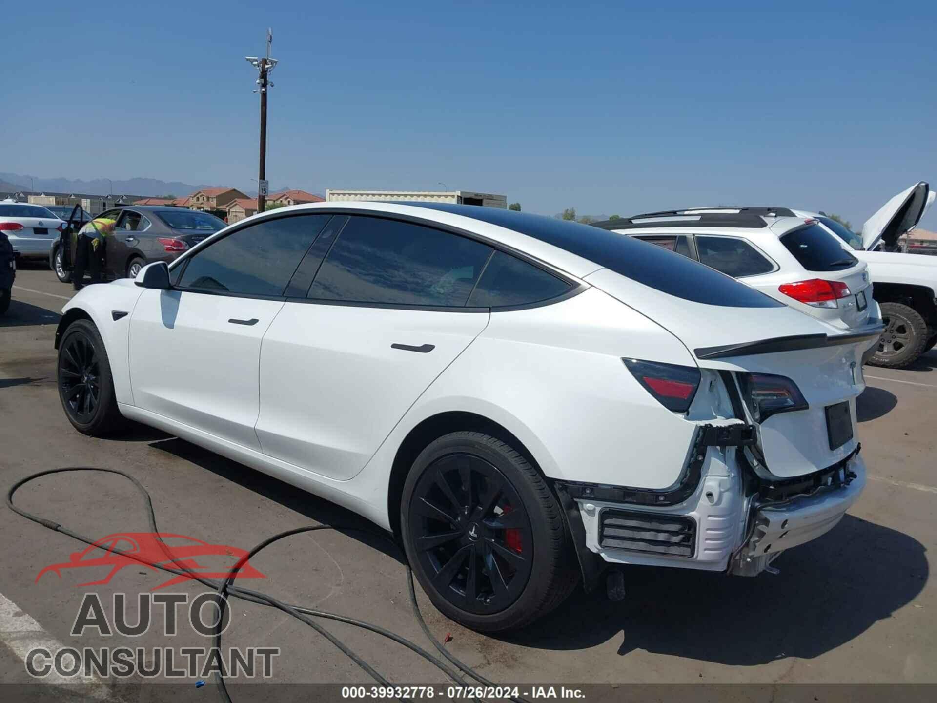 TESLA MODEL 3 2021 - 5YJ3E1EA6MF072768