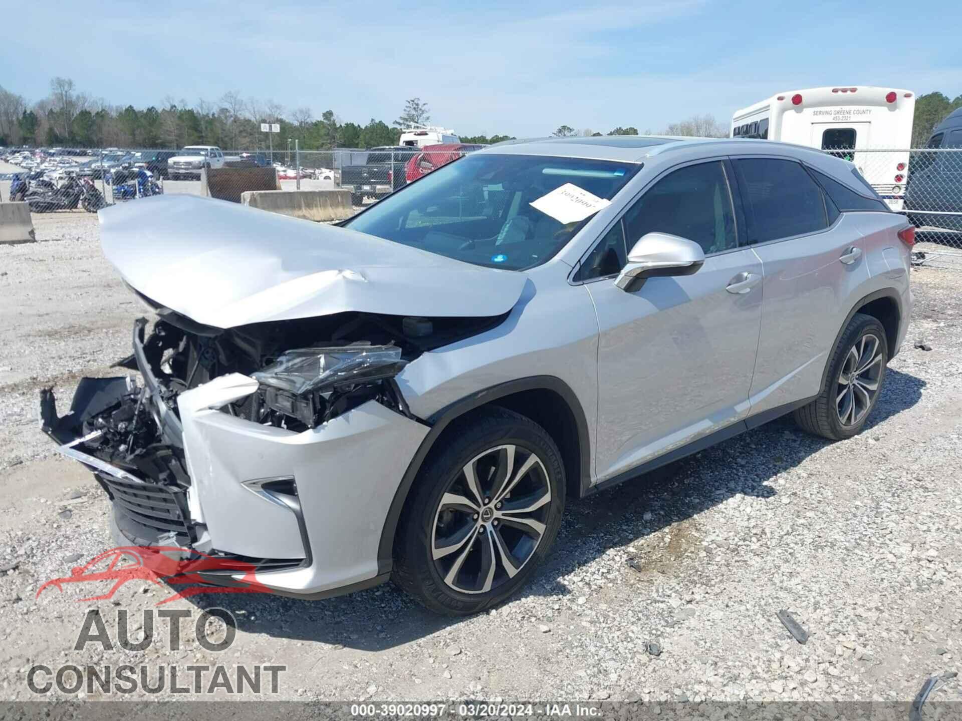 LEXUS RX 350 2019 - 2T2ZZMCA4KC148293