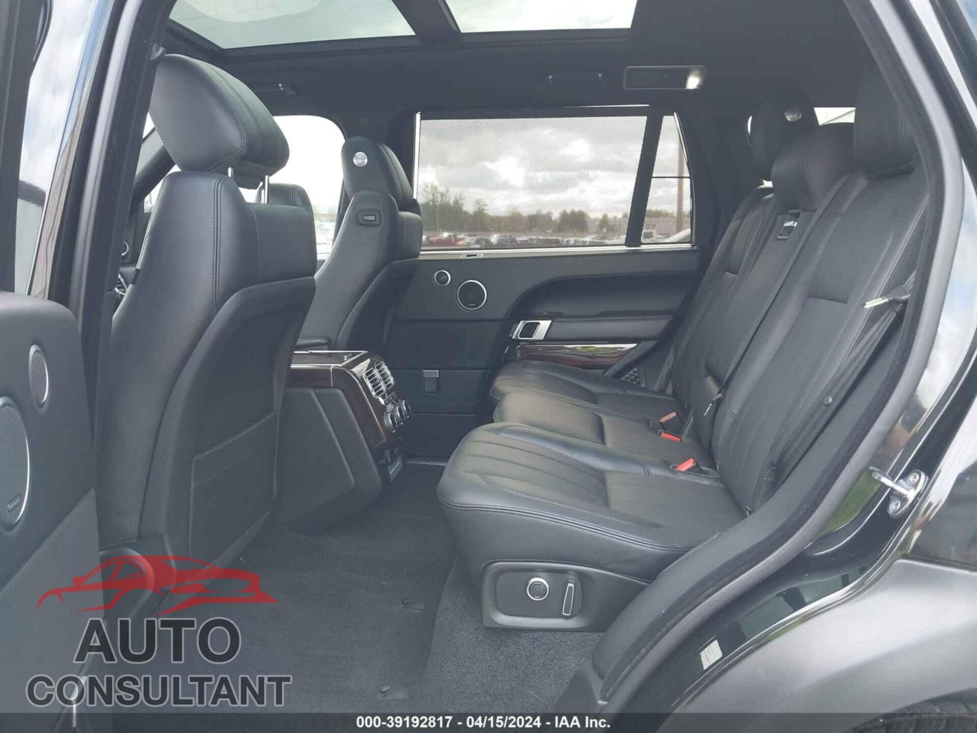 LAND ROVER RANGE ROVER 2017 - SALGS5FEXHA361582