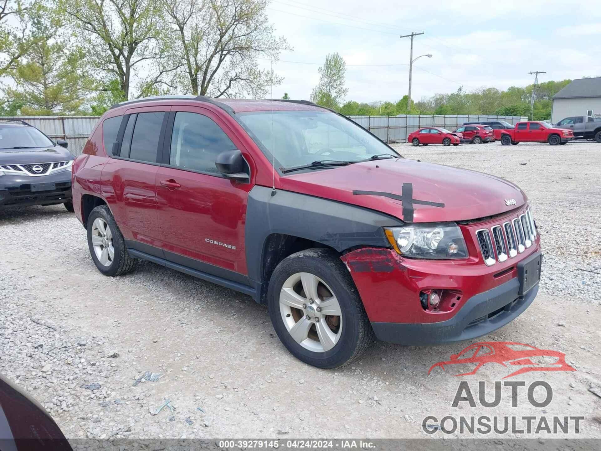 JEEP COMPASS 2016 - 1C4NJDBB6GD509764