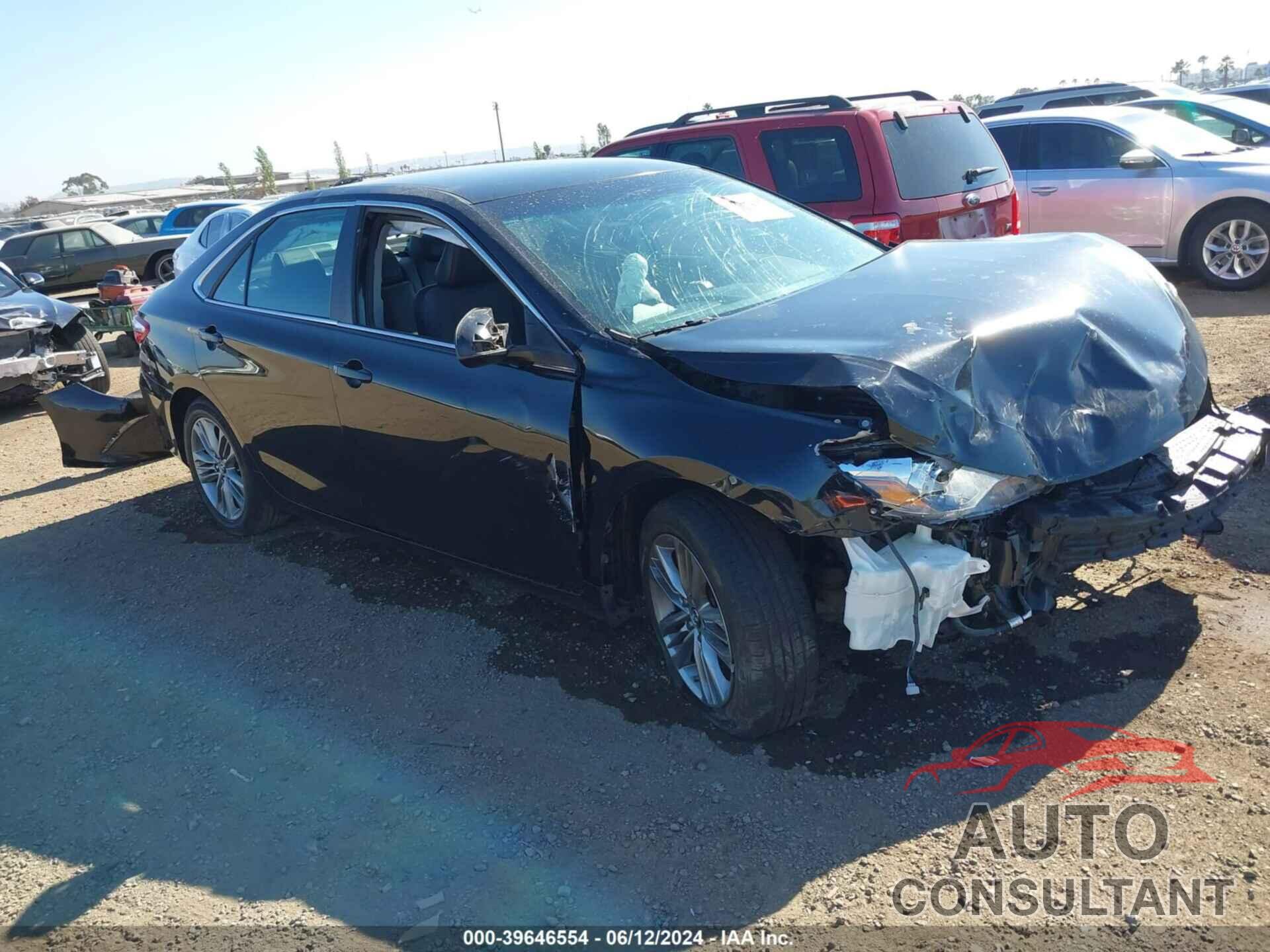 TOYOTA CAMRY 2016 - 4T1BF1FK9GU229152