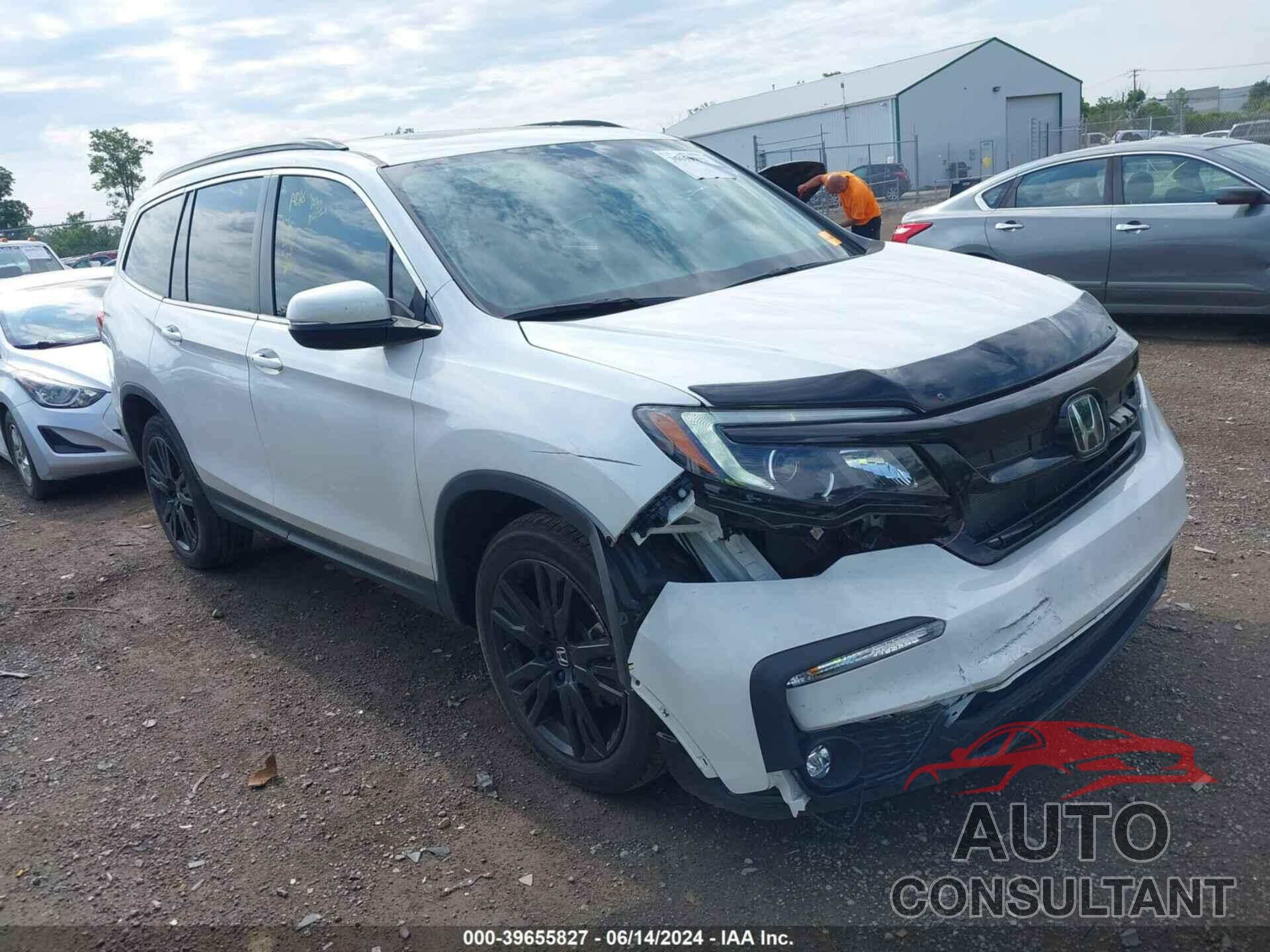 HONDA PILOT 2022 - 5FNYF6H26NB104625