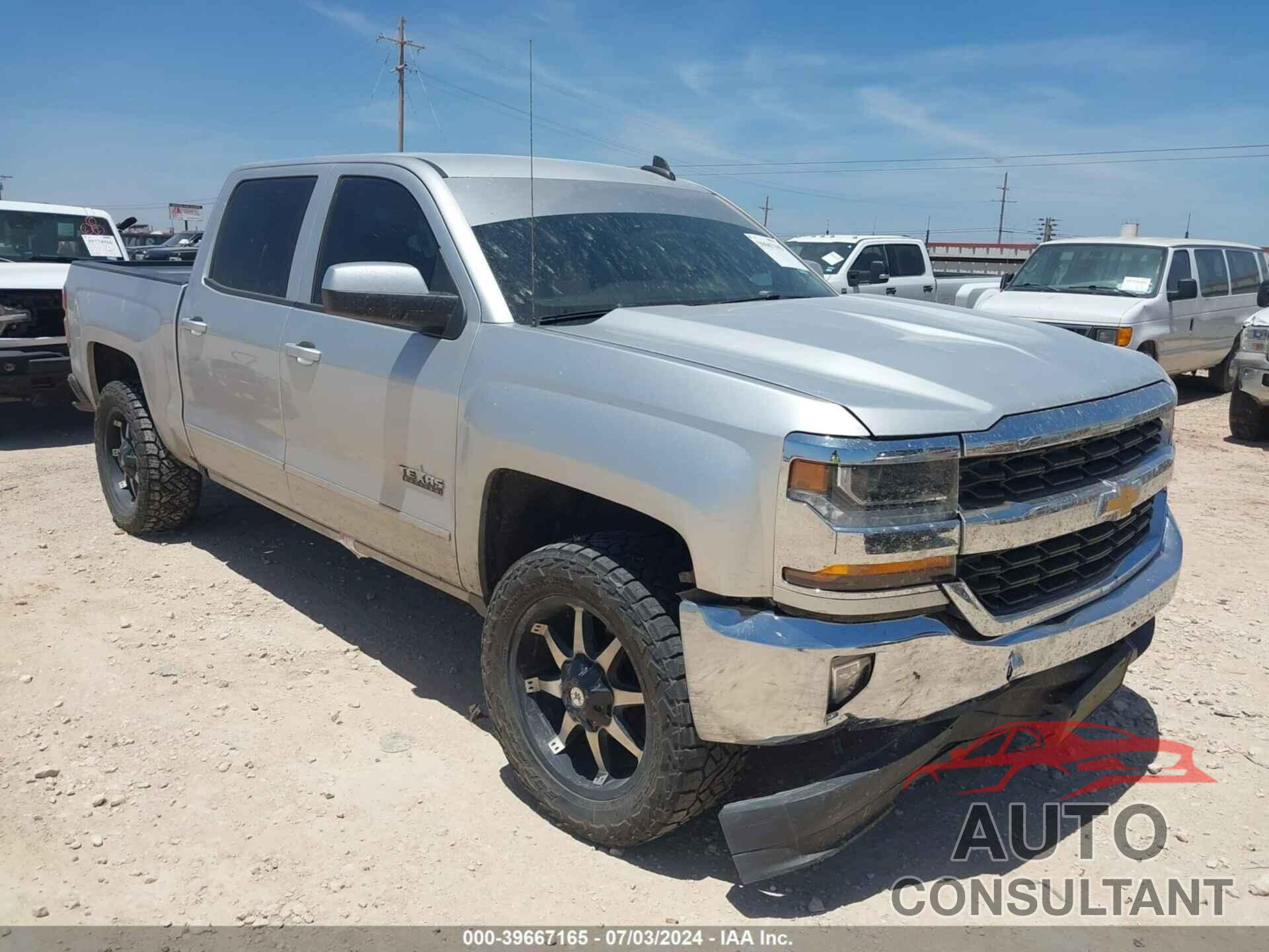 CHEVROLET SILVERADO 1500 2016 - 3GCPCREC1GG162139