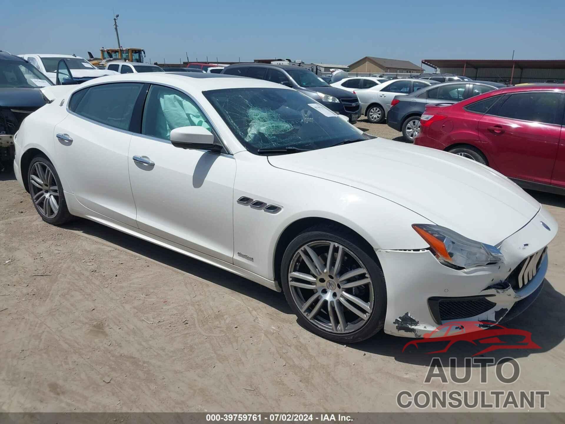 MASERATI QUATTROPORTE 2017 - ZAM56RRS7H1231704