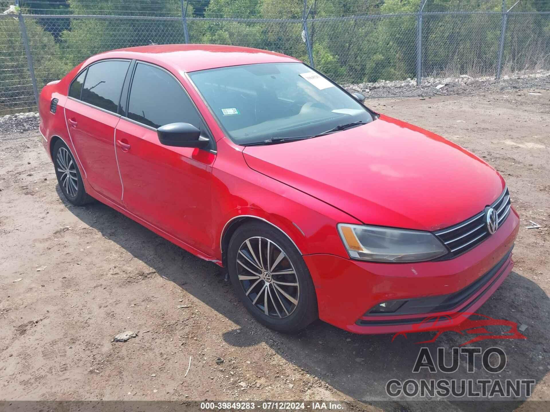 VOLKSWAGEN JETTA 2016 - 3VWD17AJ5GM287970