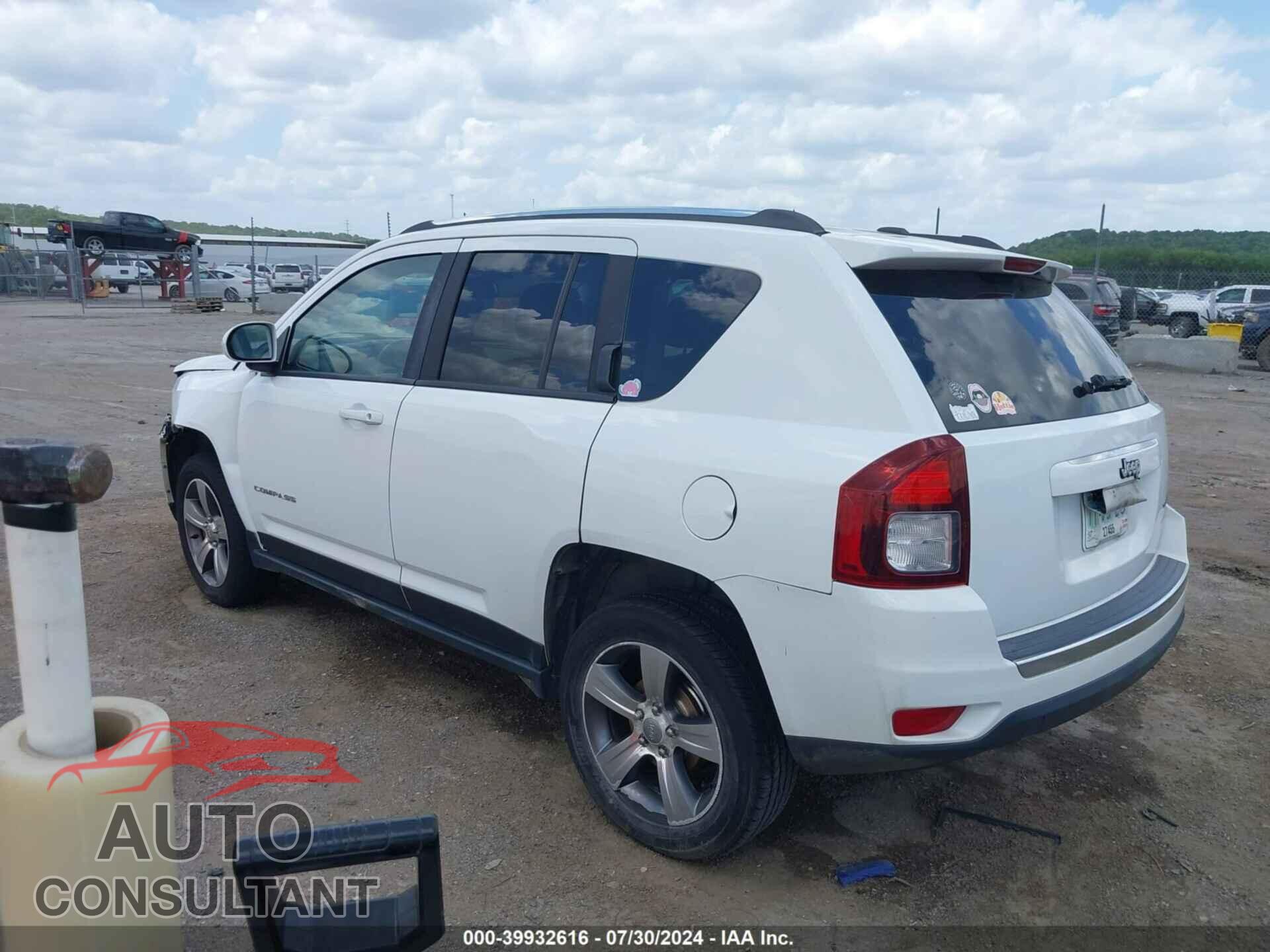 JEEP COMPASS 2017 - 1C4NJCEA2HD125804