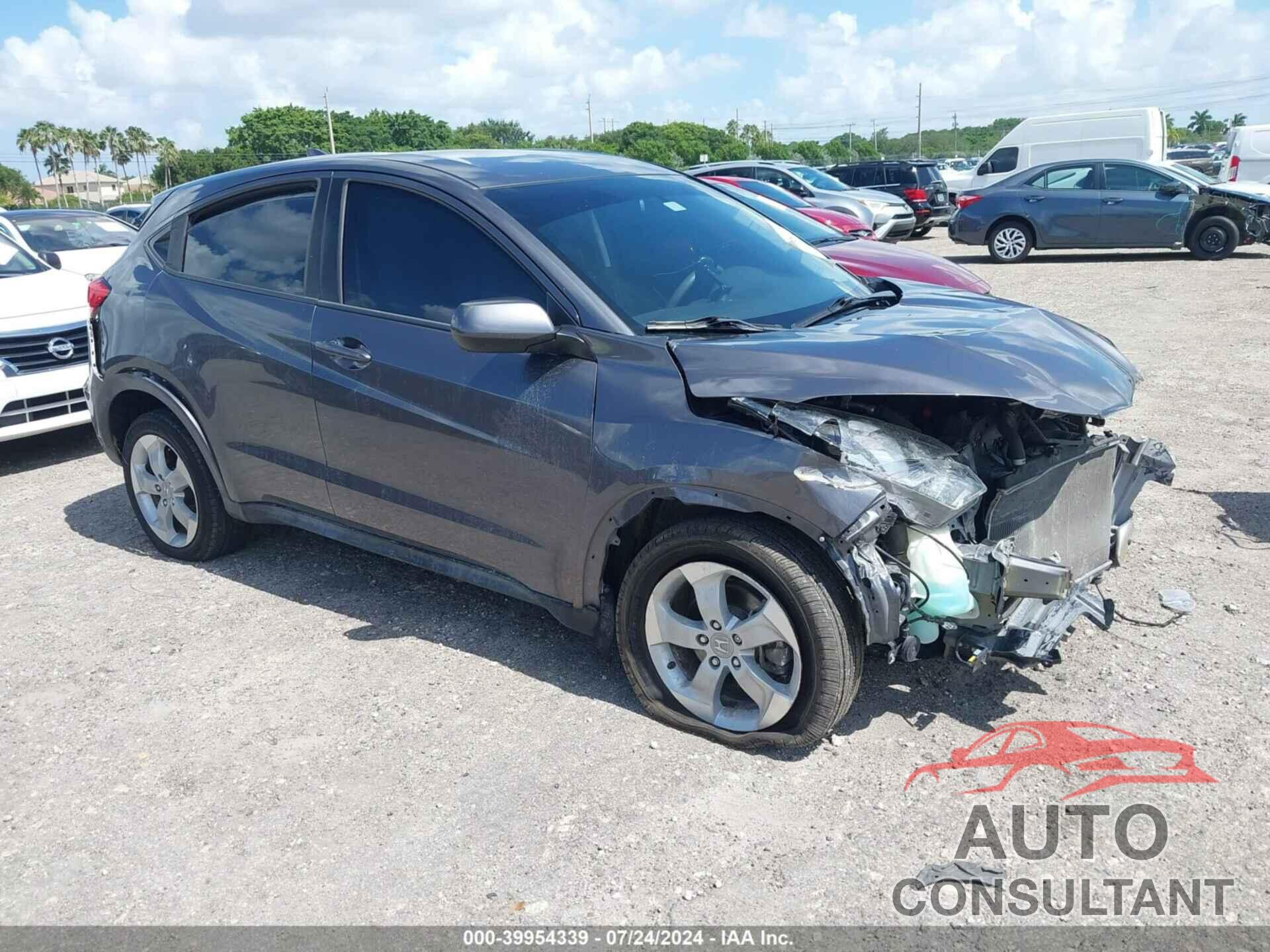 HONDA HR-V 2016 - 3CZRU5H30GM739491