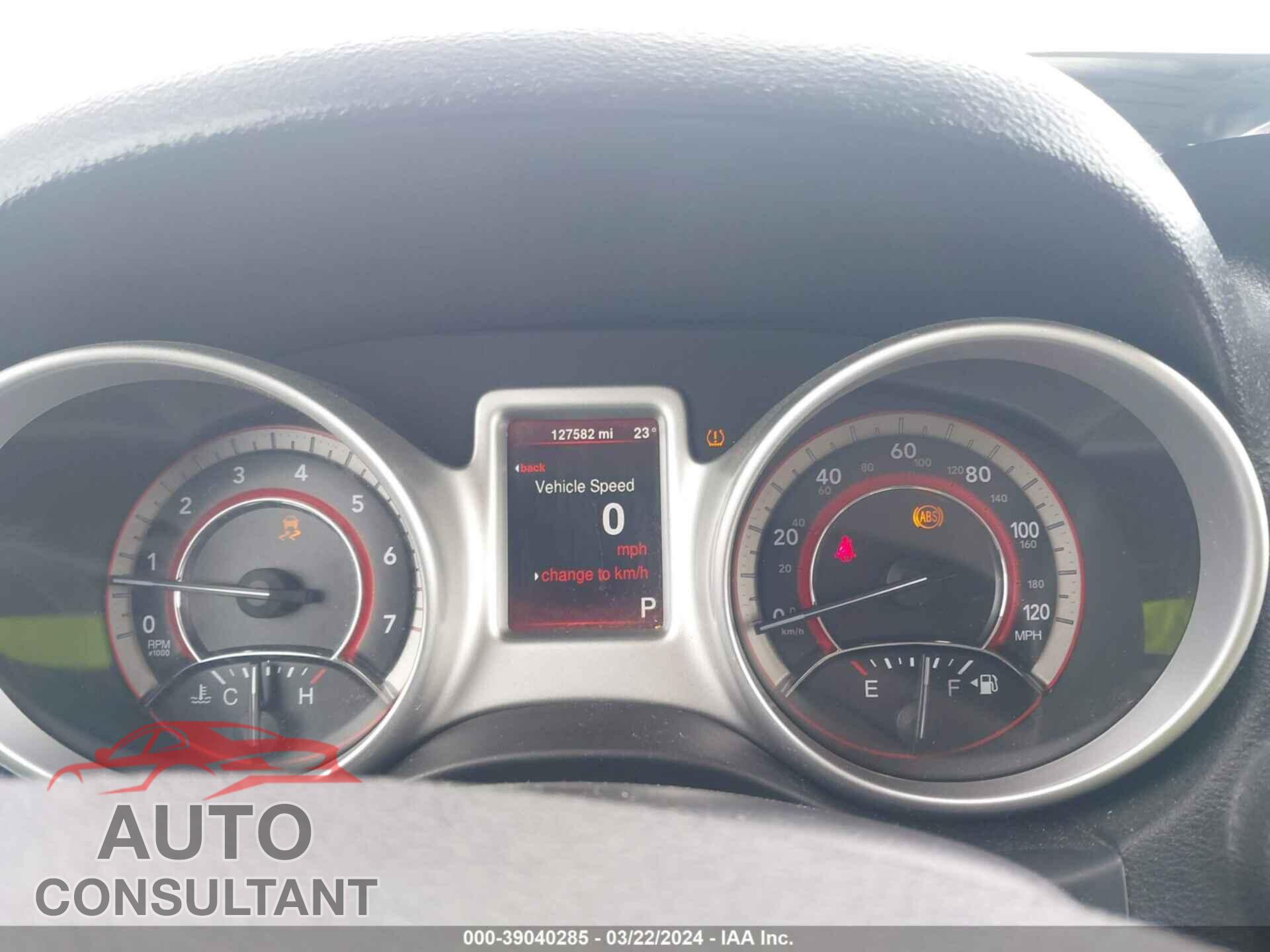 DODGE JOURNEY 2016 - 3C4PDCAB2GT109335