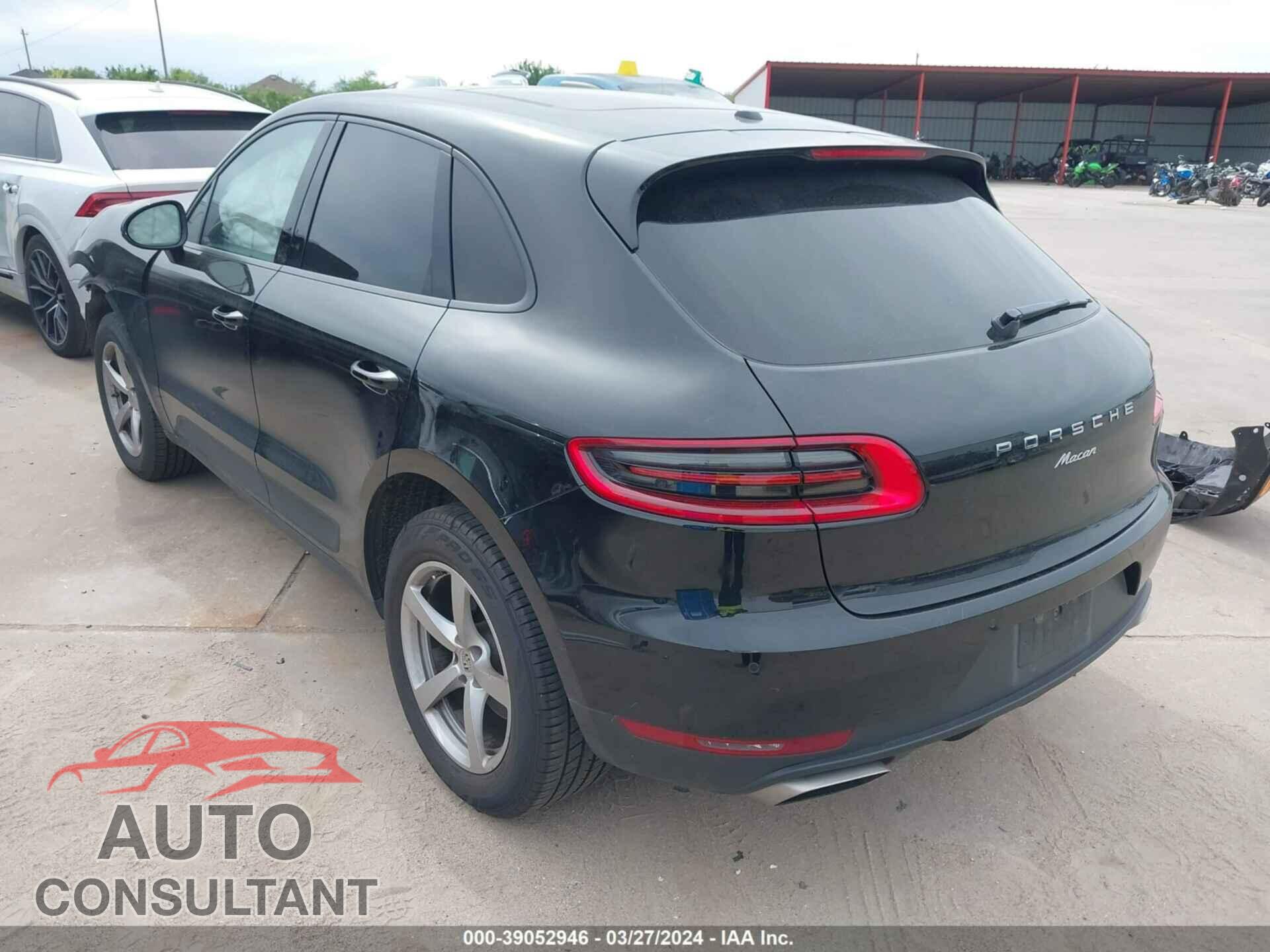PORSCHE MACAN 2018 - WP1AA2A53JLB09168