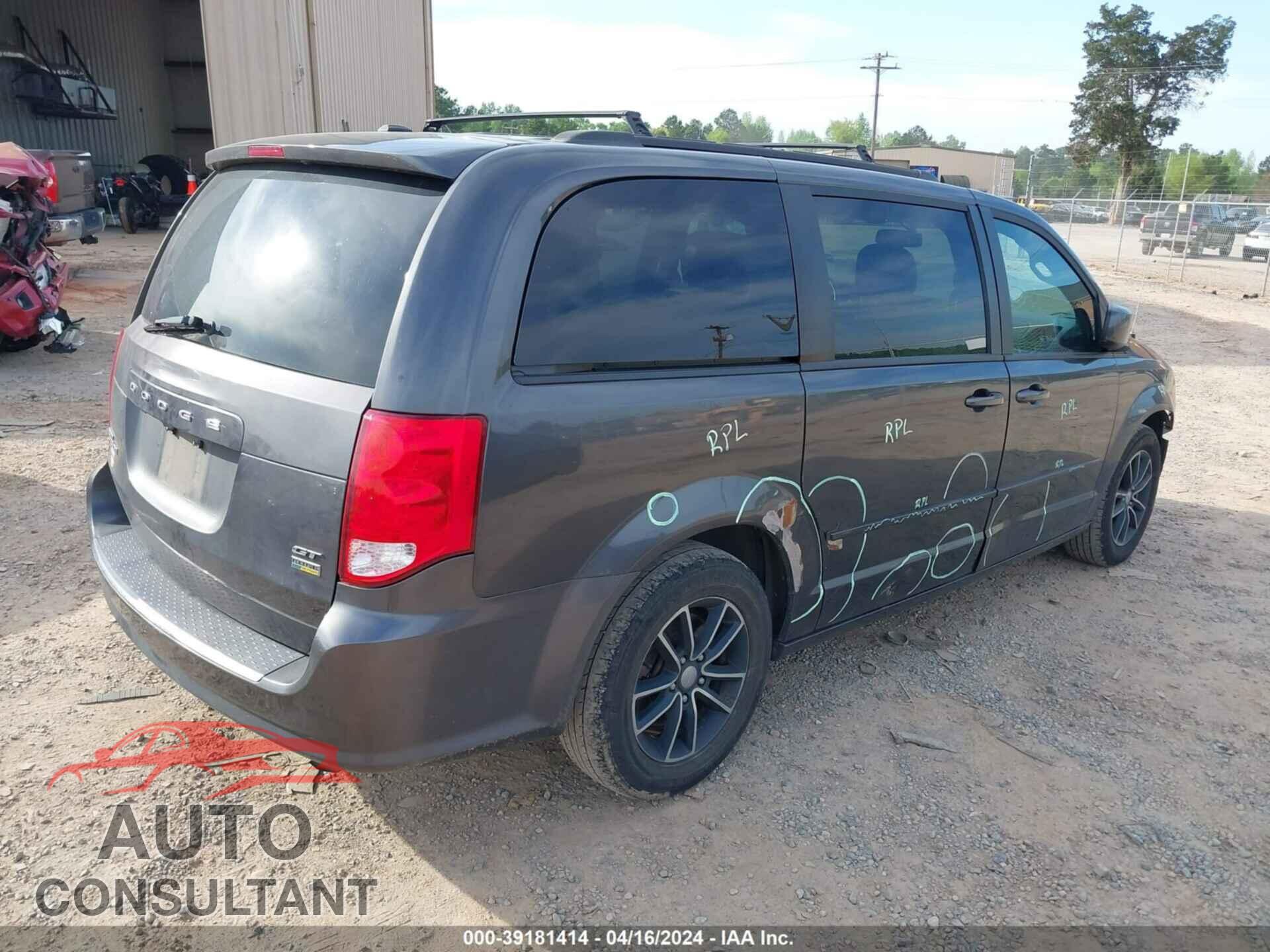 DODGE GRAND CARAVAN 2017 - 2C4RDGEGXHR717582