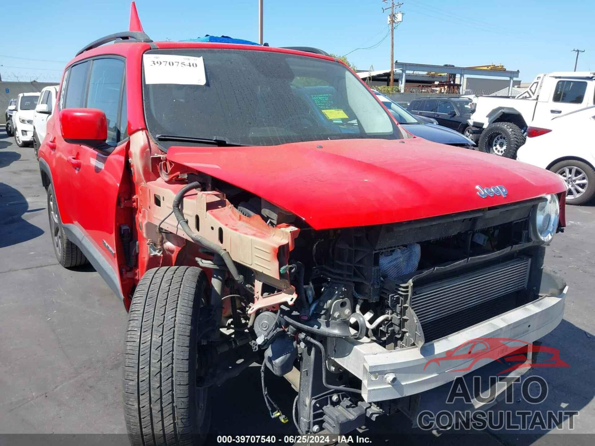 JEEP RENEGADE 2016 - ZACCJABT2GPD05995