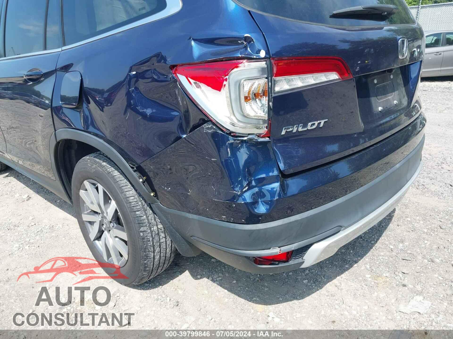 HONDA PILOT 2019 - 5FNYF6H36KB045192