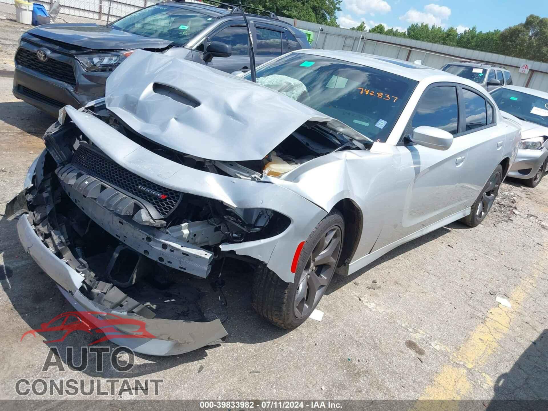 DODGE CHARGER 2019 - 2C3CDXHG6KH742837