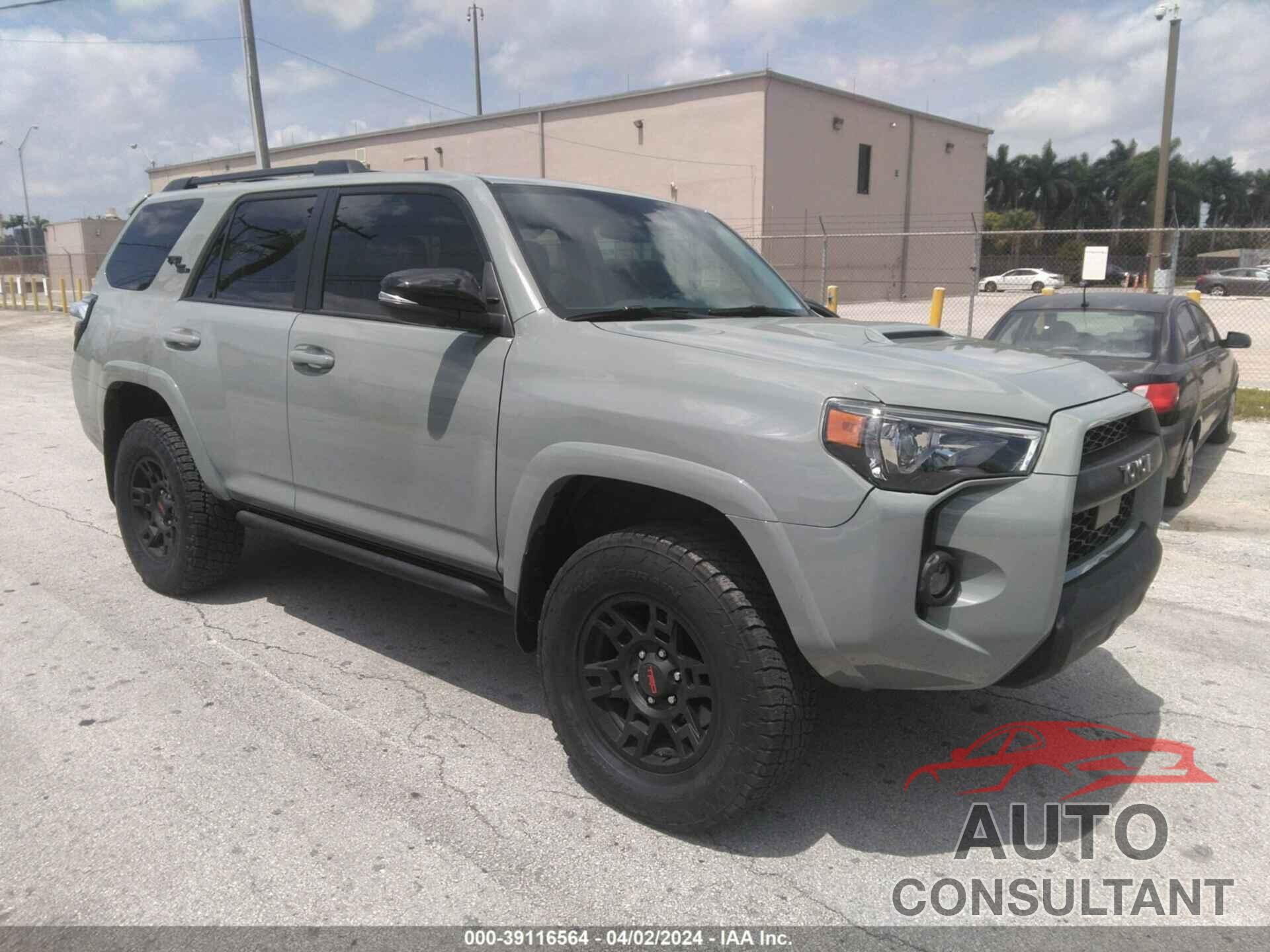 TOYOTA 4RUNNER 2022 - JTERU5JR7N5983402