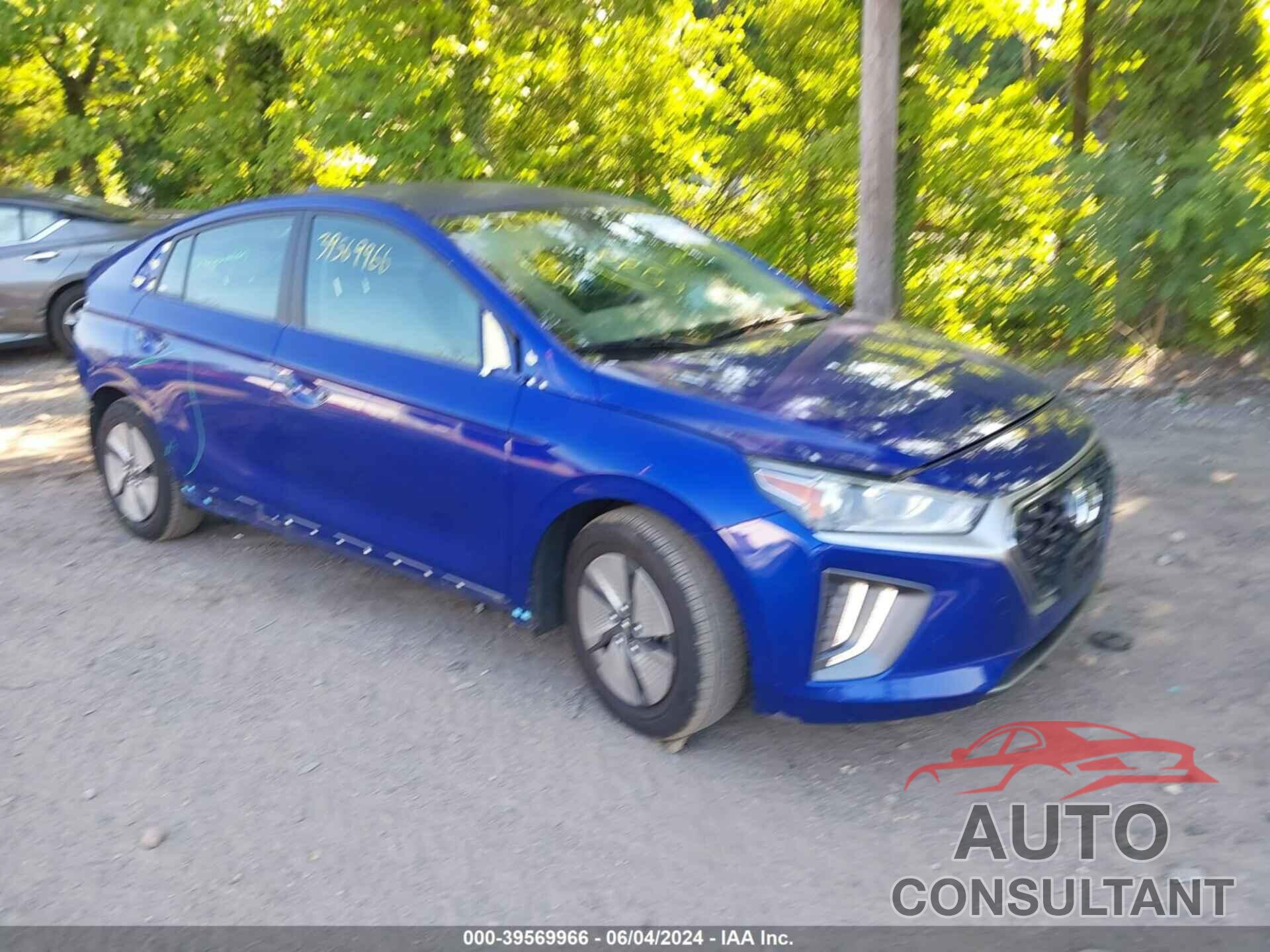 HYUNDAI IONIQ HYBRID 2021 - KMHC75LC3MU261080