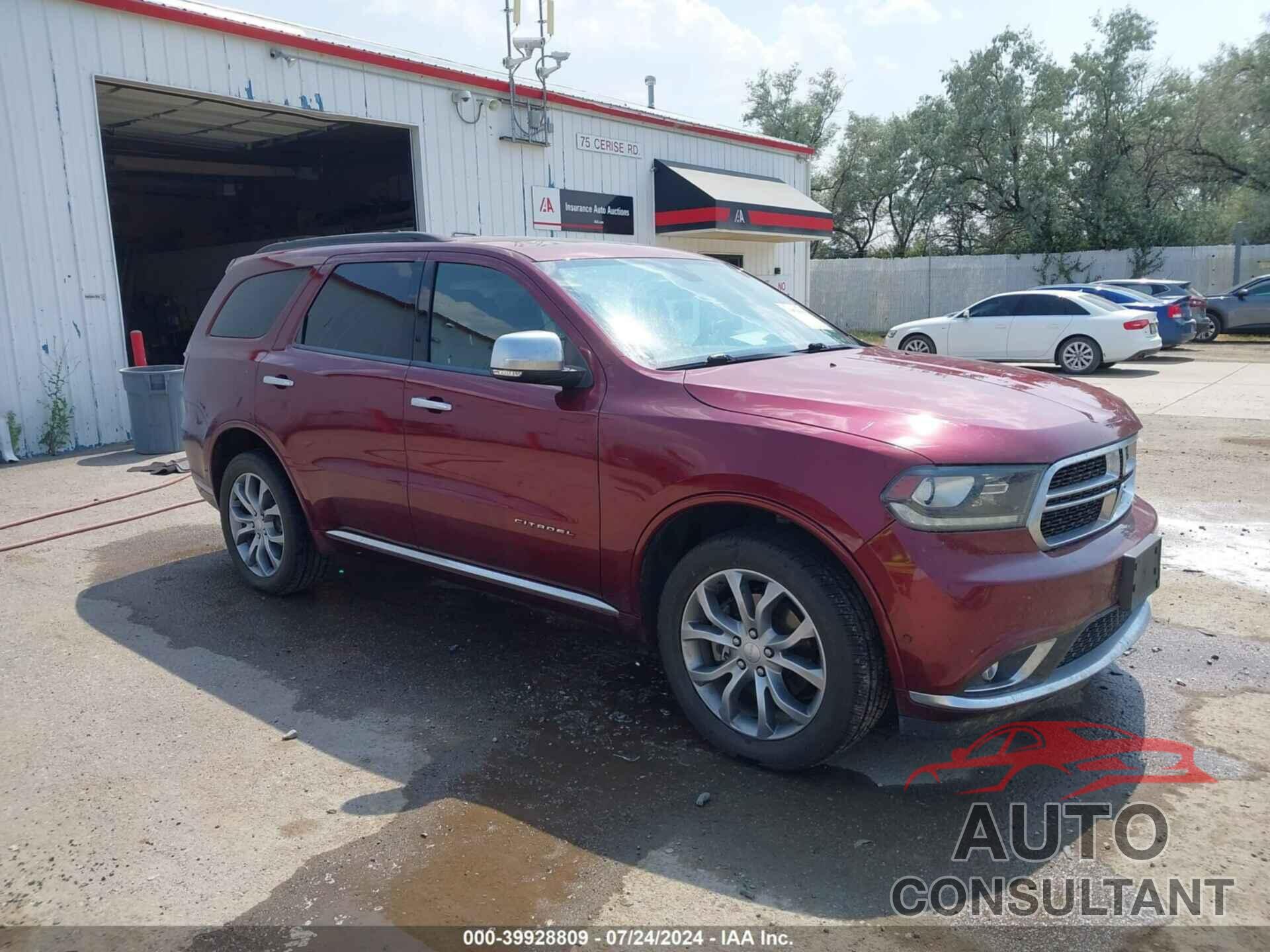 DODGE DURANGO 2018 - 1C4RDJEG2JC497981