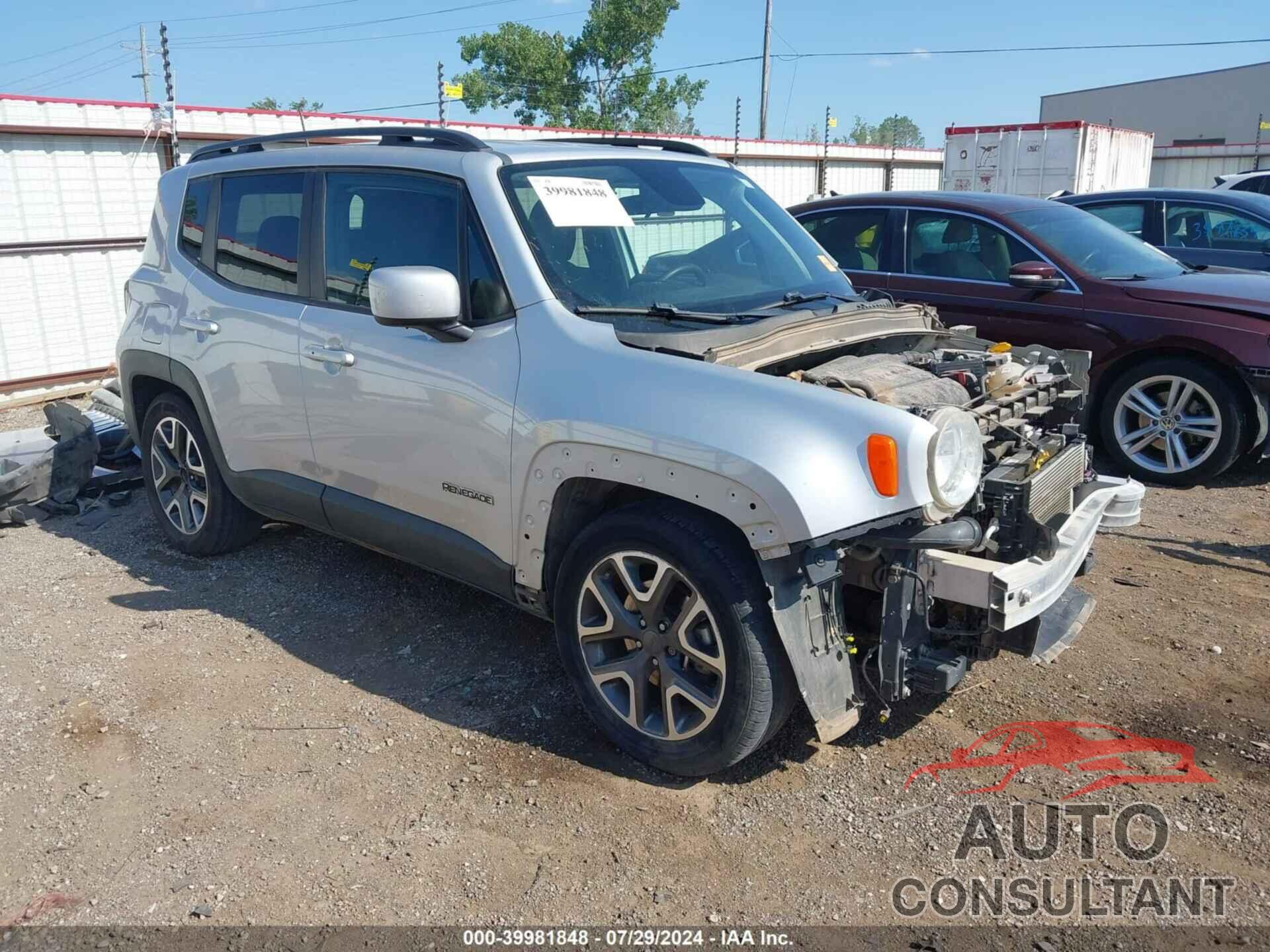 JEEP RENEGADE 2018 - ZACCJABB6JPJ19114