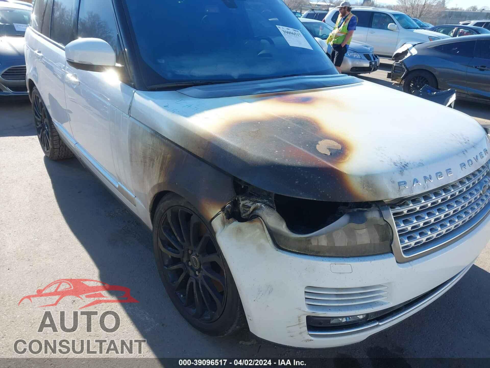 LAND ROVER RANGE ROVER 2016 - SALGS2PFXGA320048