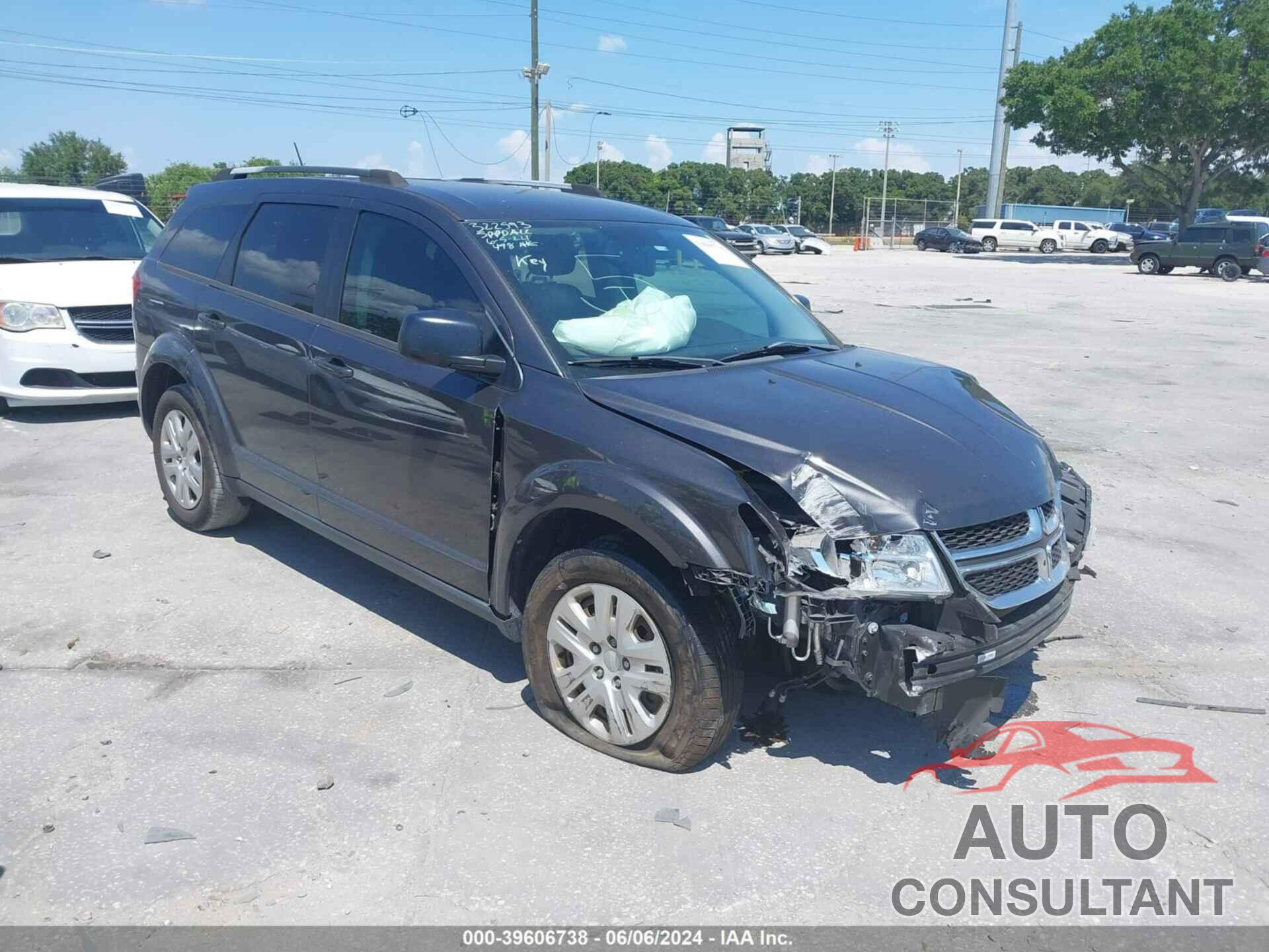 DODGE JOURNEY 2017 - 3C4PDCAB0HT607664