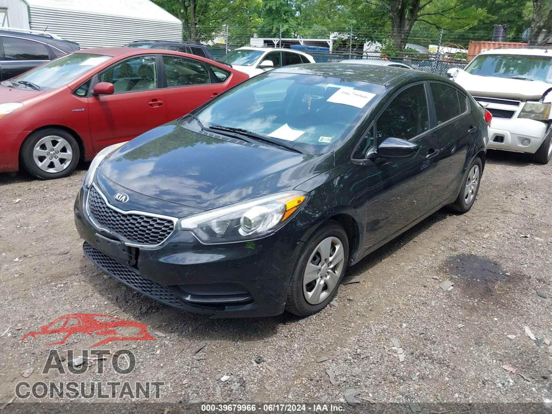 KIA FORTE 2016 - KNAFK4A61G5614404