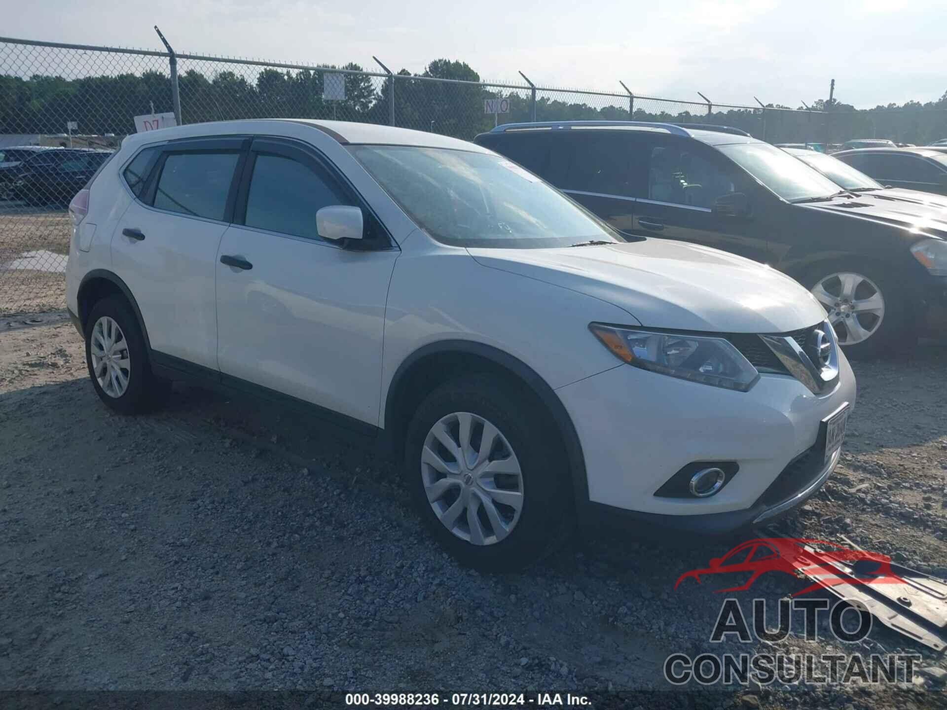 NISSAN ROGUE 2016 - JN8AT2MV8GW137356