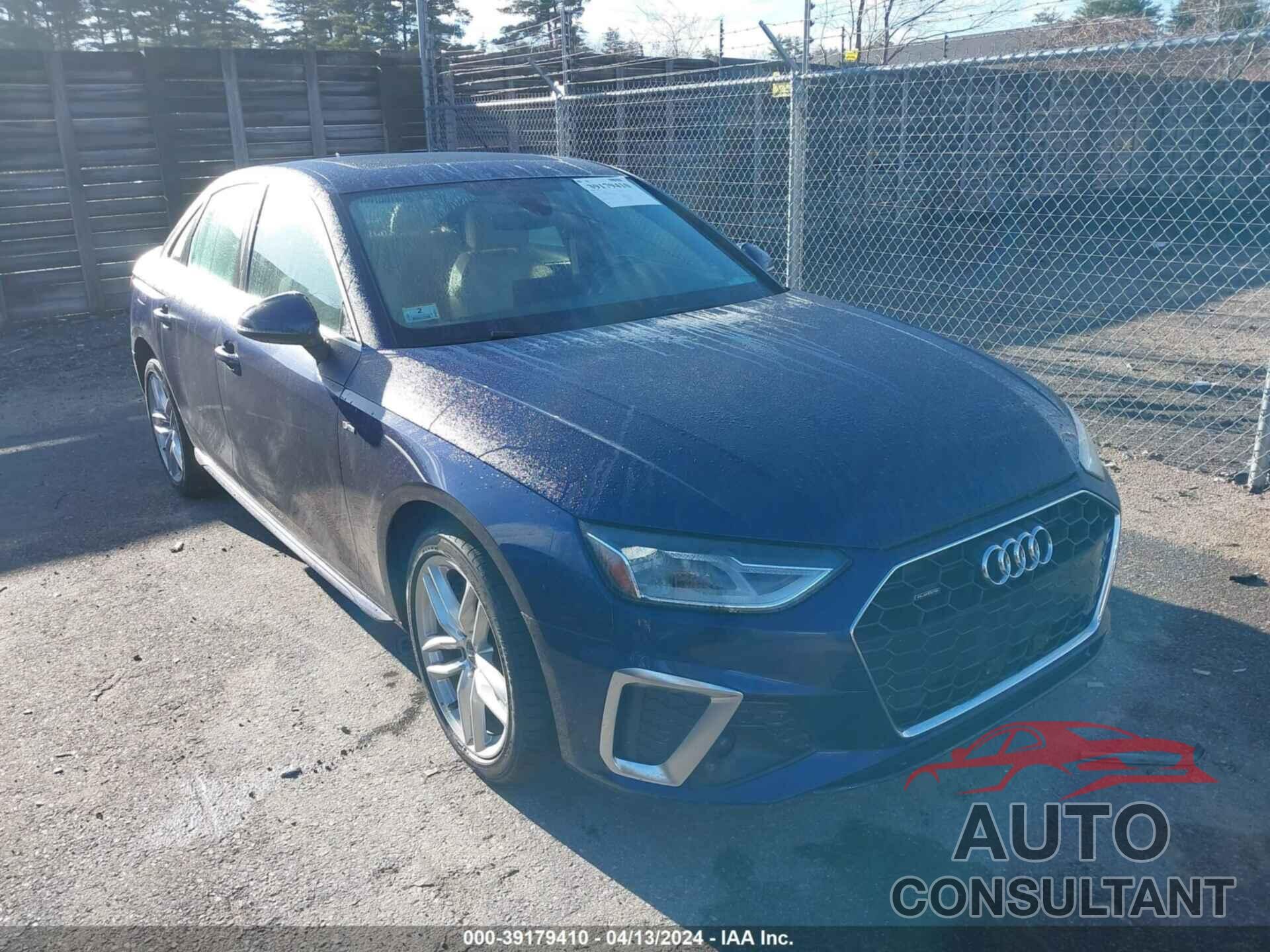 AUDI A4 2020 - WAUDNAF40LN011653