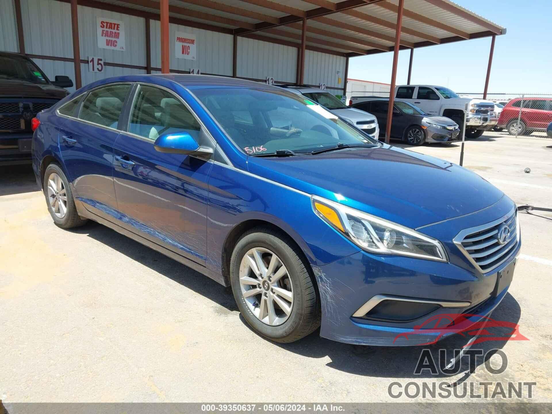 HYUNDAI SONATA 2016 - 5NPE24AF3GH349337