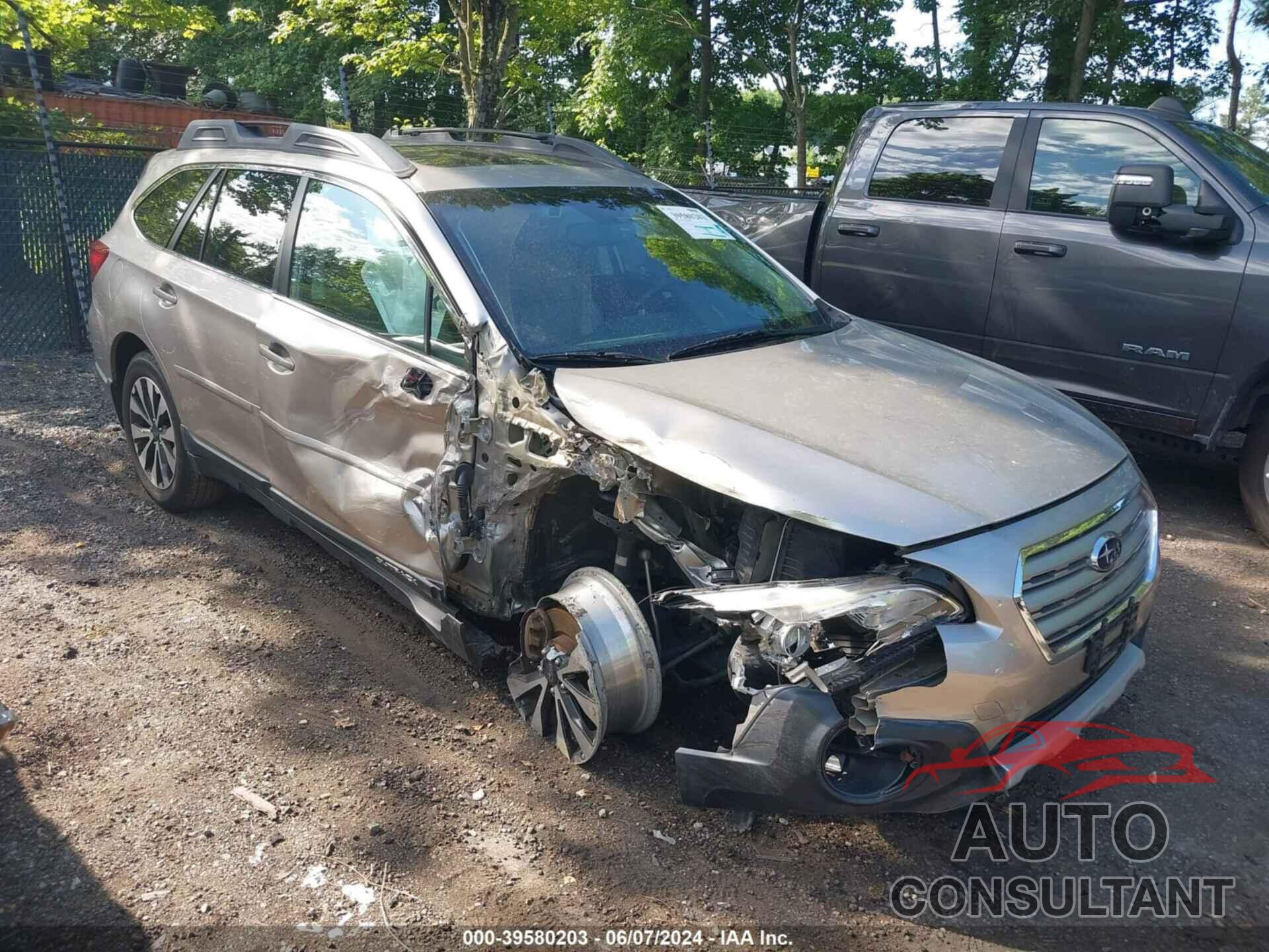 SUBARU OUTBACK 2016 - 4S4BSANC2G3339620