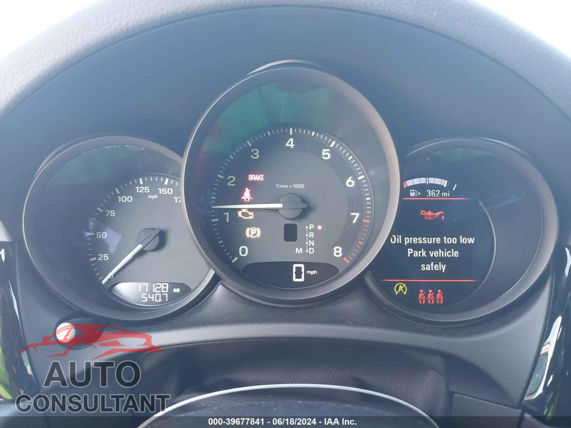 PORSCHE MACAN 2022 - WP1AA2A5XNLB06287