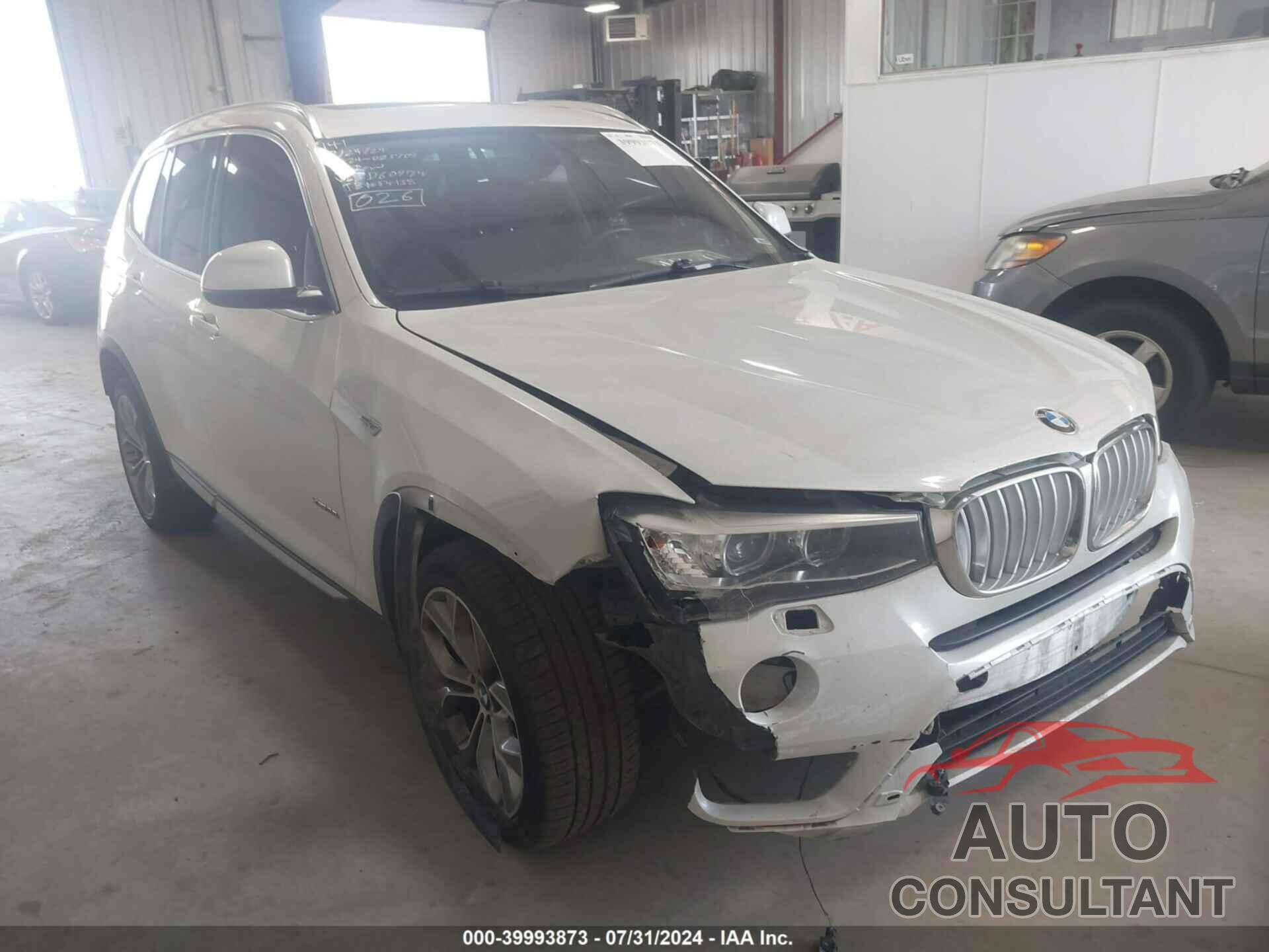 BMW X3 2015 - 5UXWX9C55F0D60974