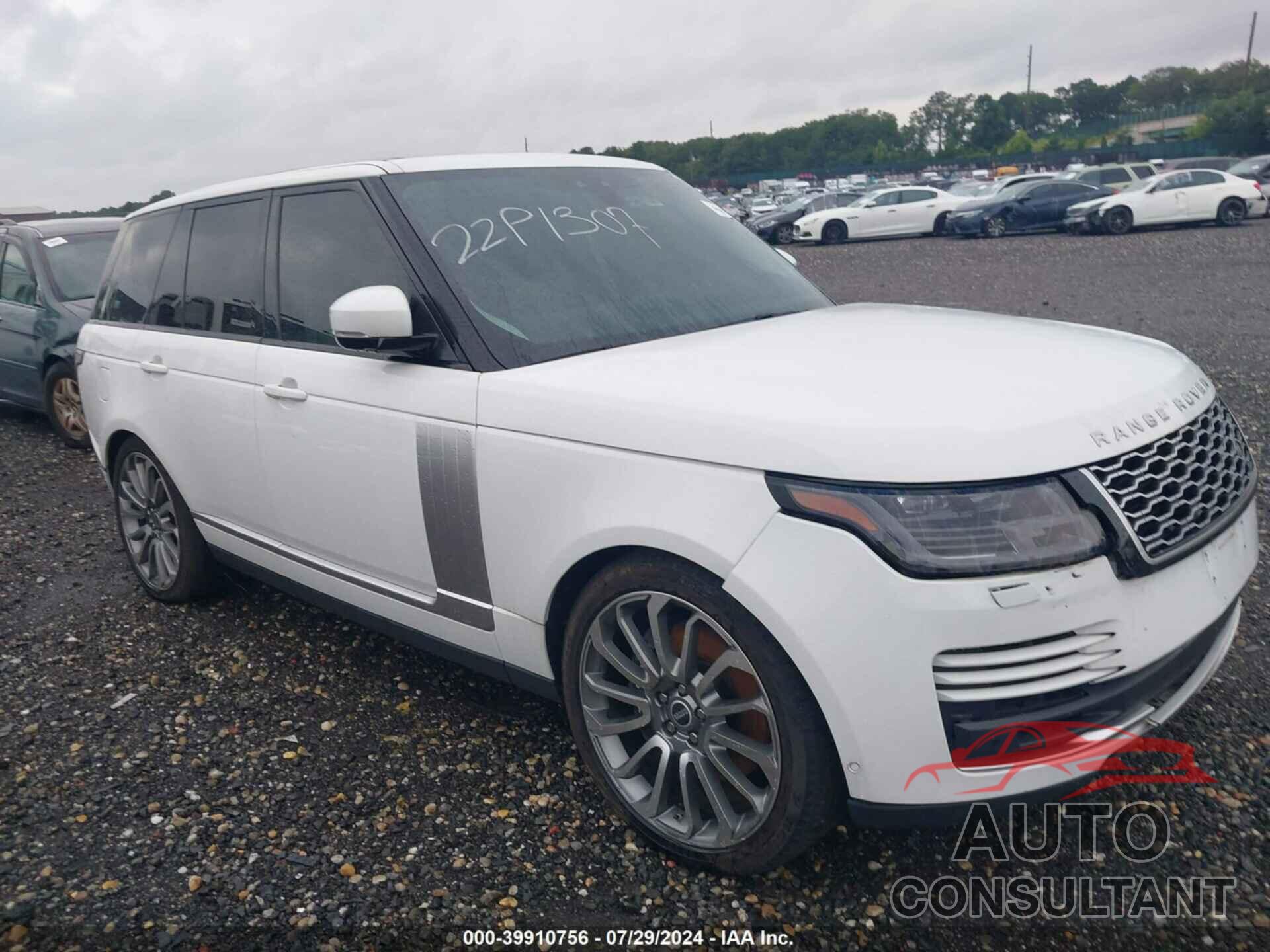 LAND ROVER RANGE ROVER 2021 - SALGS2RU4MA417205