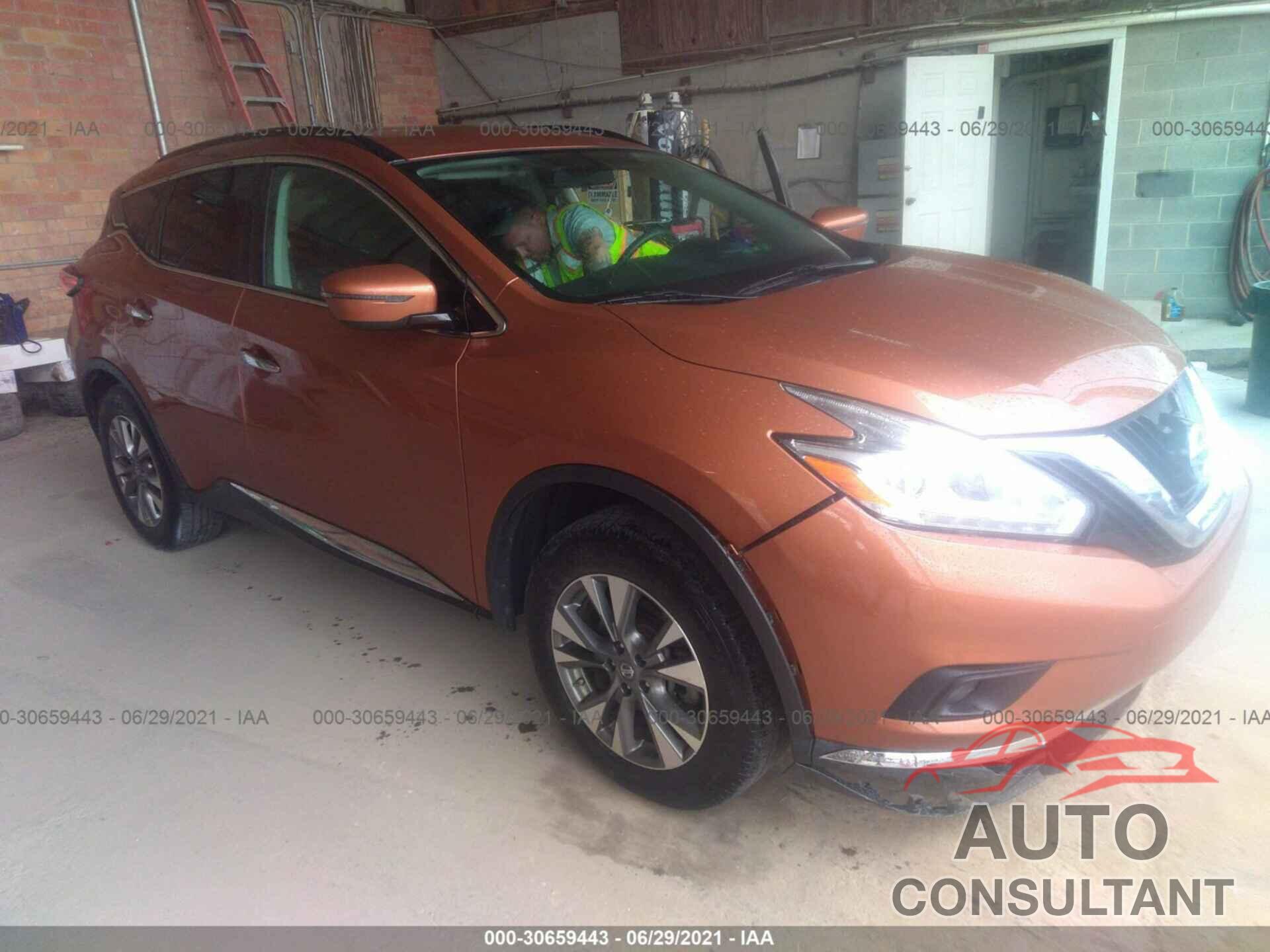 NISSAN MURANO 2017 - 5N1AZ2MG9HN101562