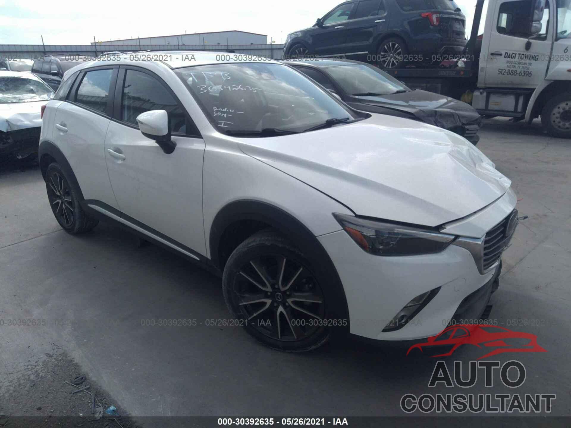 MAZDA CX-3 2016 - JM1DKBD79G0114183