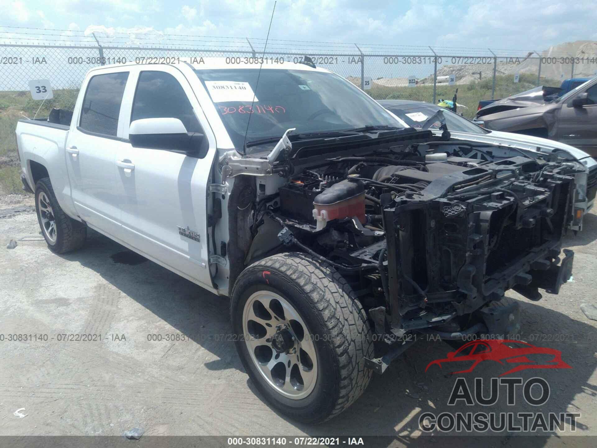 CHEVROLET SILVERADO 1500 2016 - 3GCPCREH2GG206712