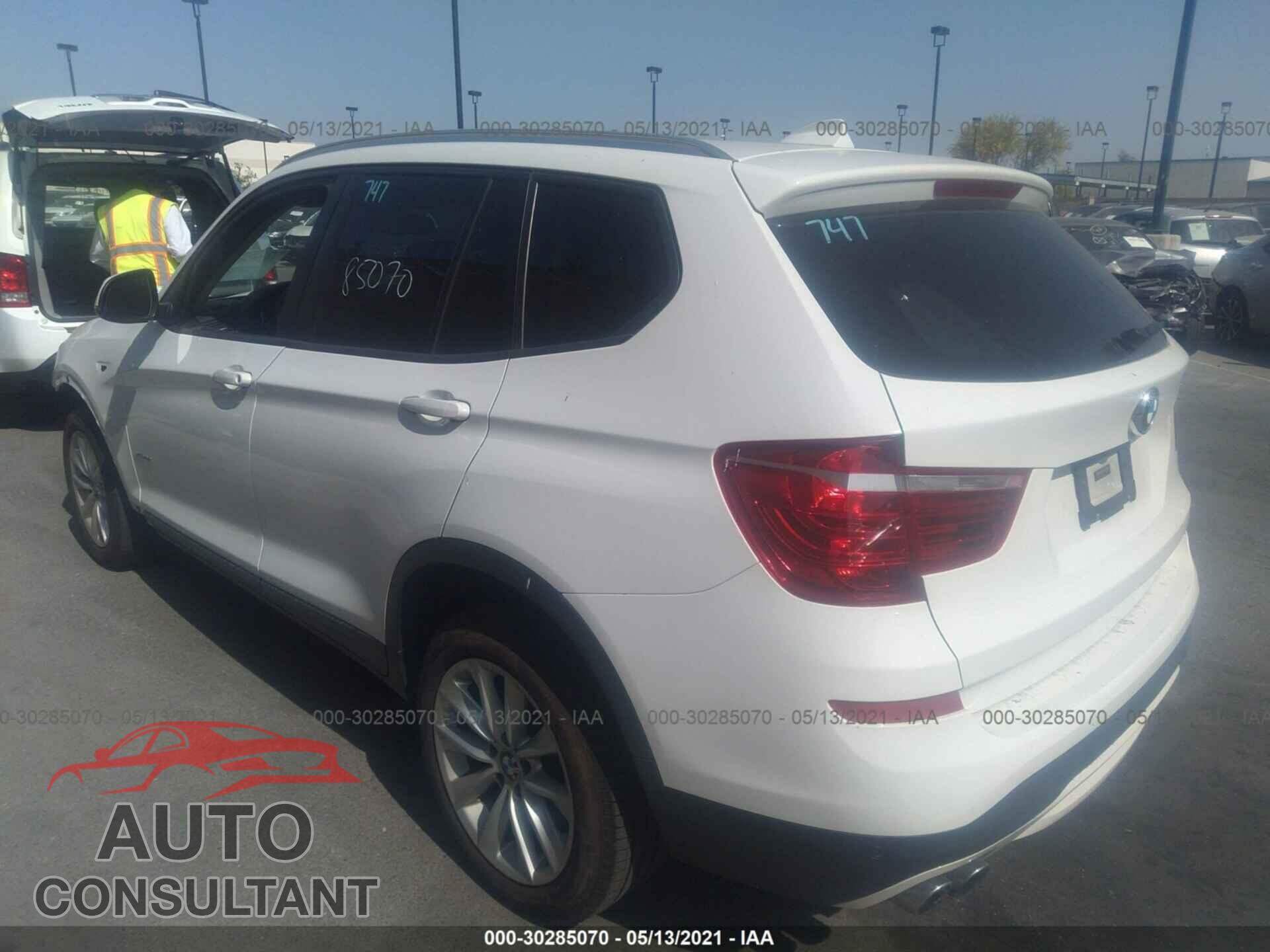 BMW X3 2016 - 5UXWX9C54G0D75290