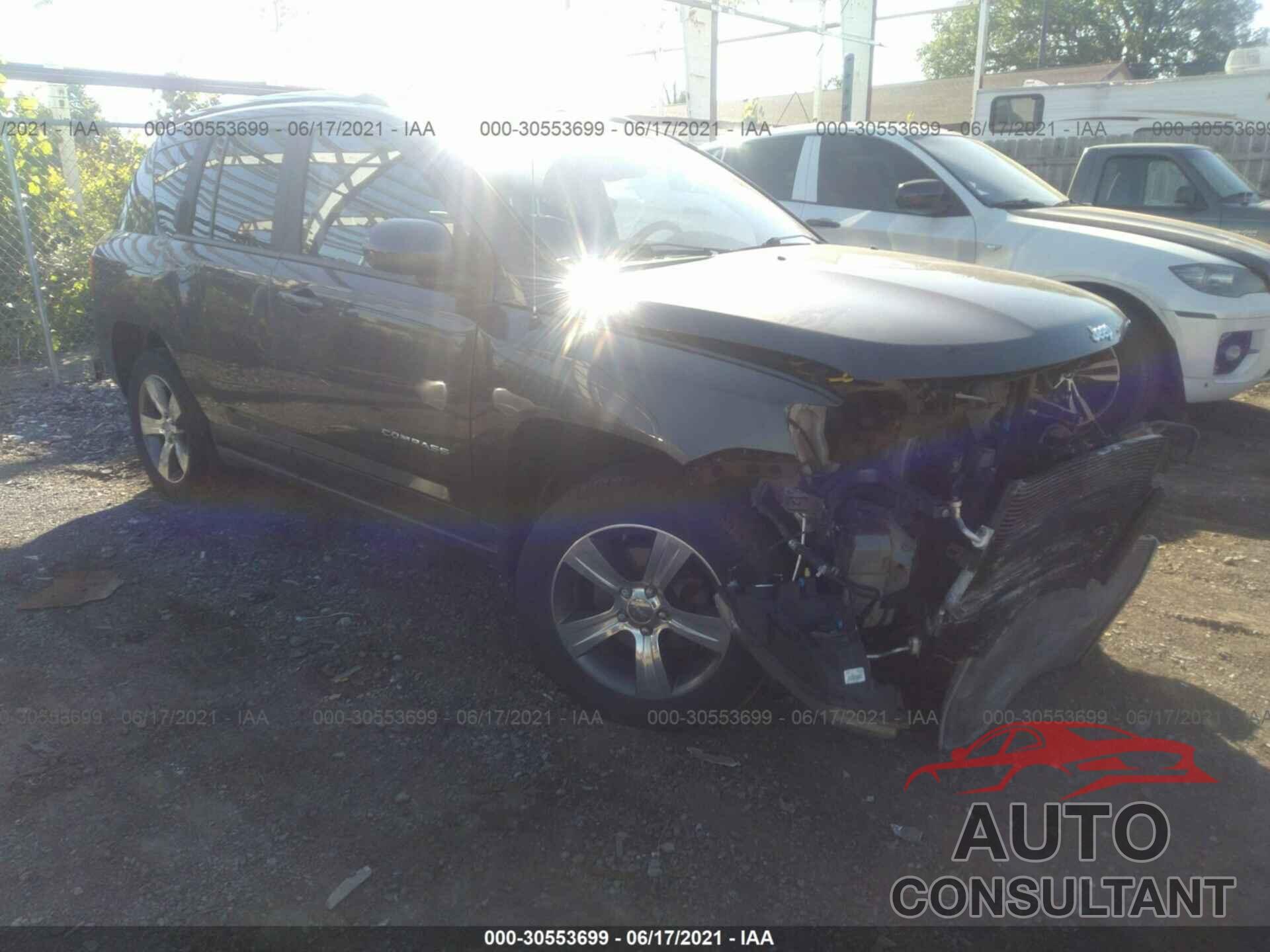 JEEP COMPASS 2017 - 1C4NJDEB8HD108813