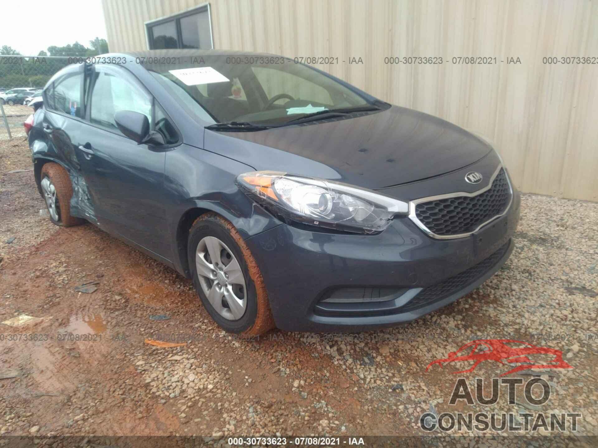 KIA FORTE 2016 - KNAFK4A61G5457540