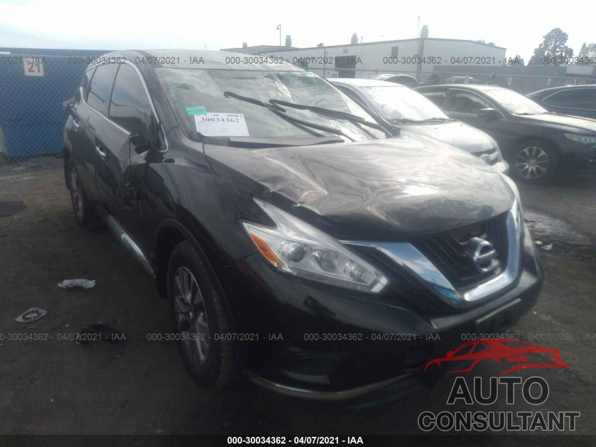 NISSAN MURANO 2017 - 5N1AZ2MG5HN200766