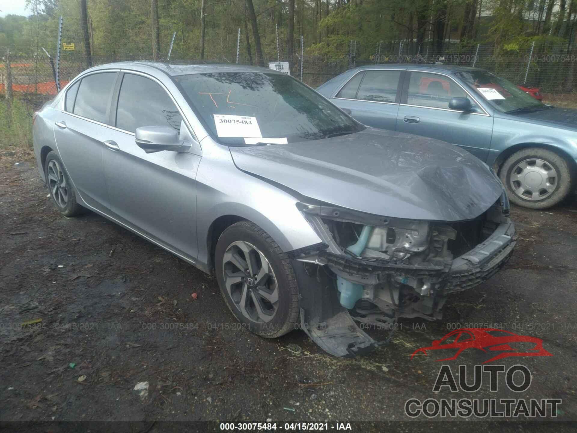 HONDA ACCORD SEDAN 2016 - 1HGCR2F96GA053764