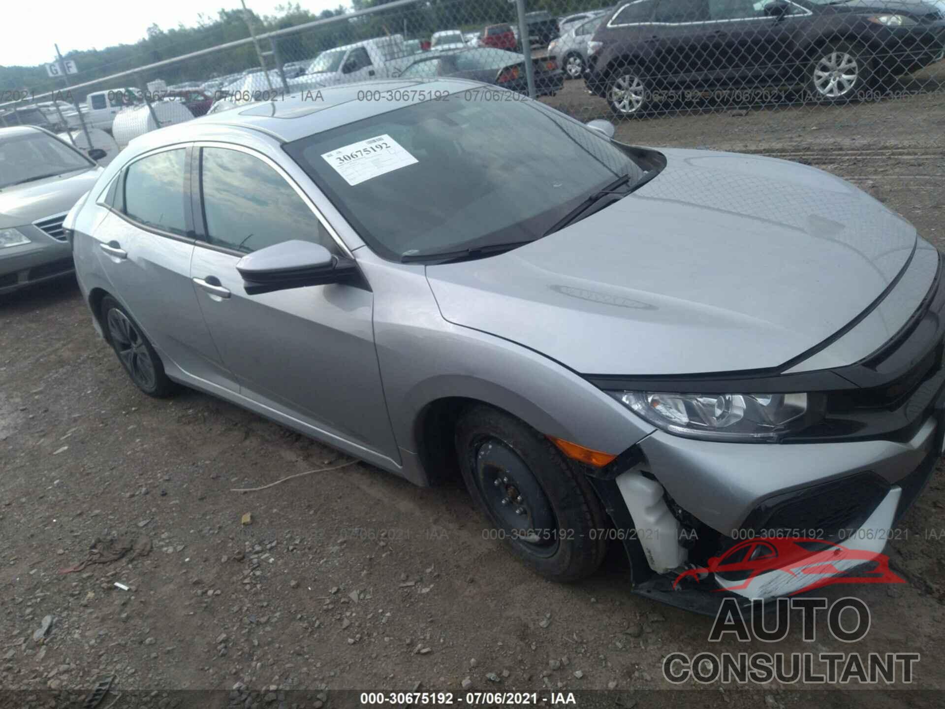 HONDA CIVIC HATCHBACK 2017 - SHHFK7H5XHU219153