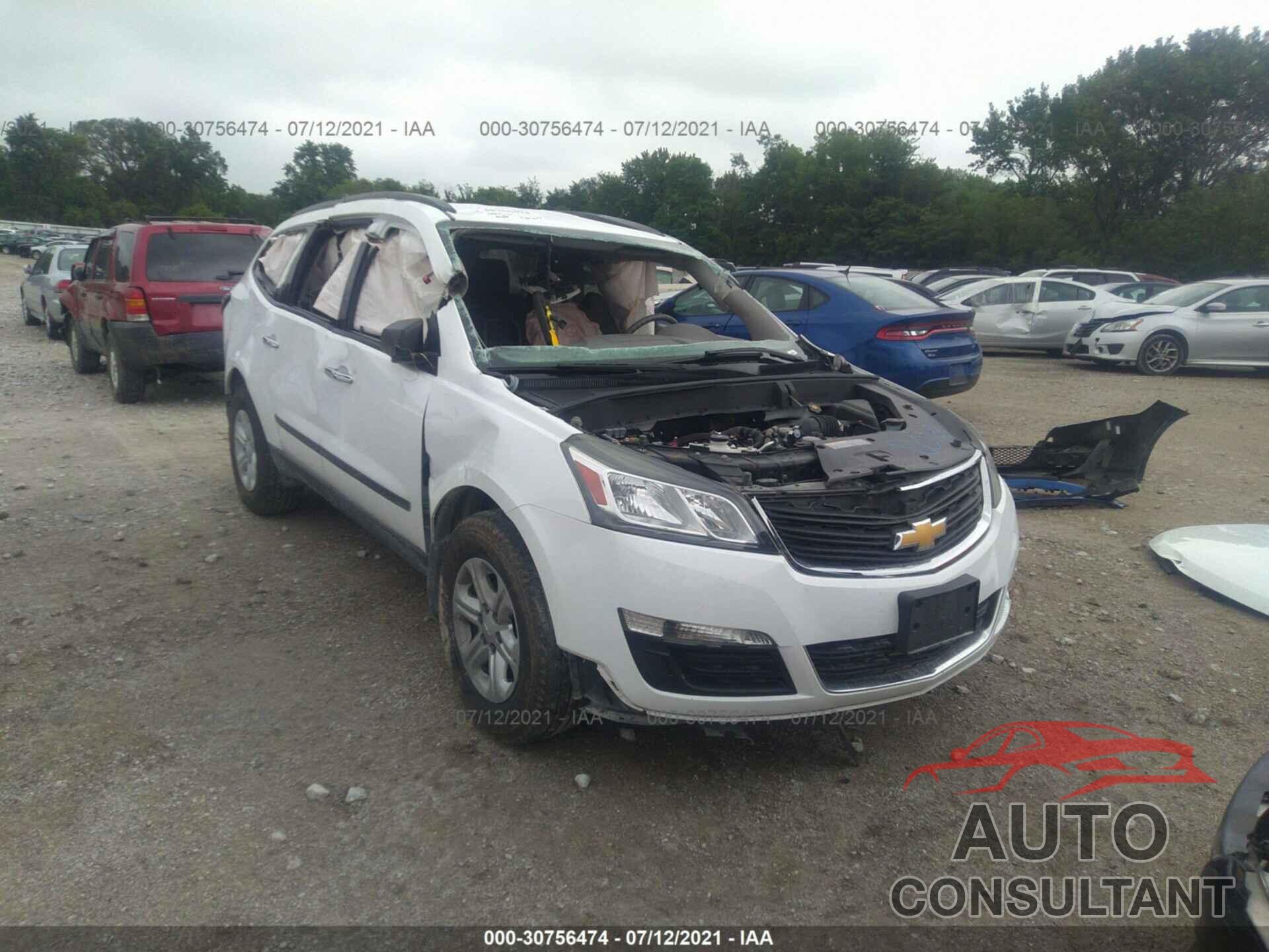 CHEVROLET TRAVERSE 2016 - 1GNKVFKD8GJ232743