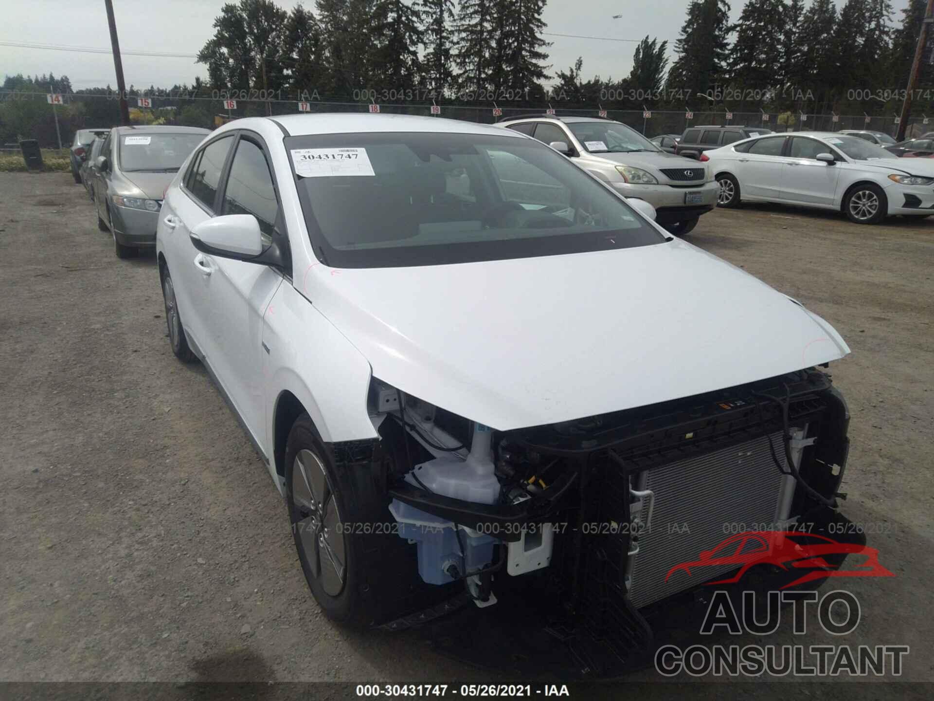 HYUNDAI IONIQ HYBRID 2020 - KMHC75LC9LU234058