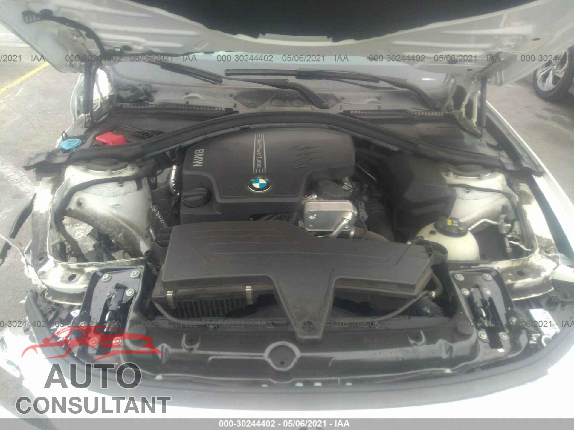 BMW 3 SERIES 2016 - WBA8E1G57GNU12342