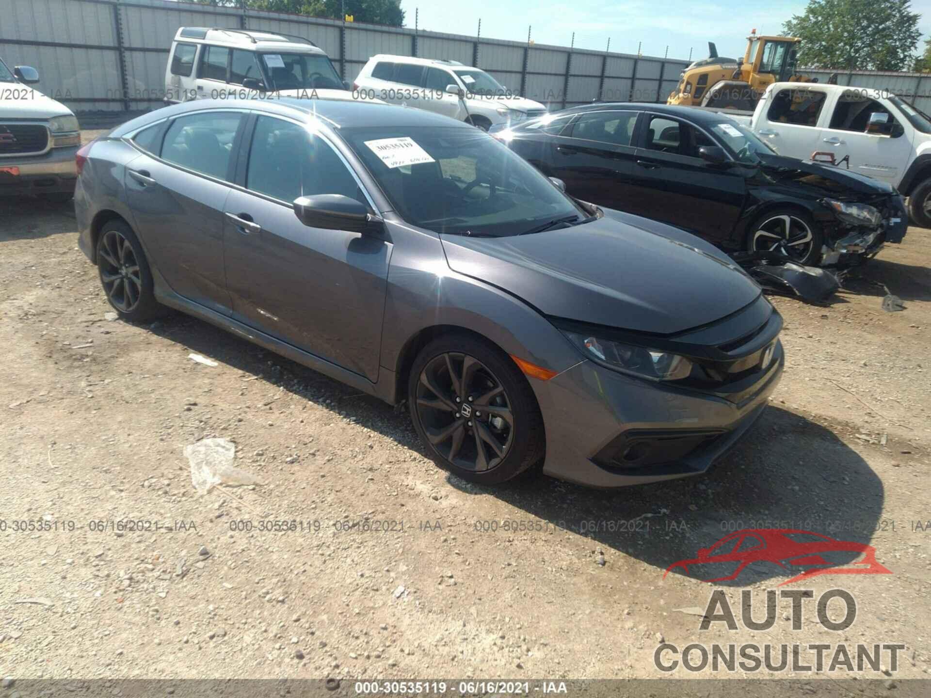 HONDA CIVIC SEDAN 2021 - 2HGFC2F89MH500865