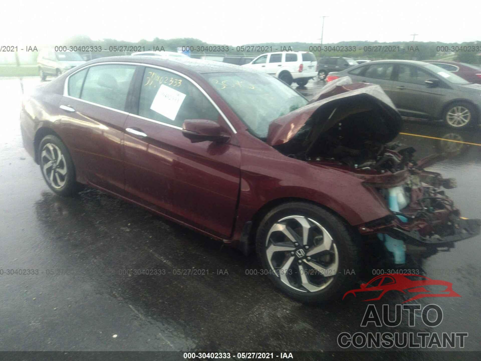 HONDA ACCORD SEDAN 2016 - 1HGCR3F83GA014143