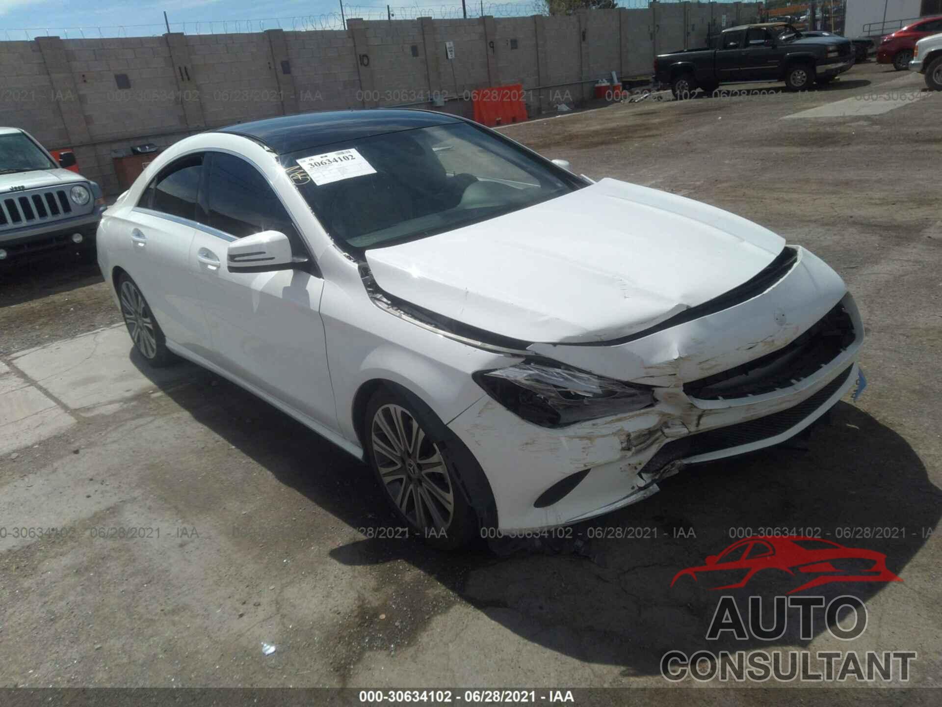 MERCEDES-BENZ CLA 2018 - WDDSJ4EB7JN666371